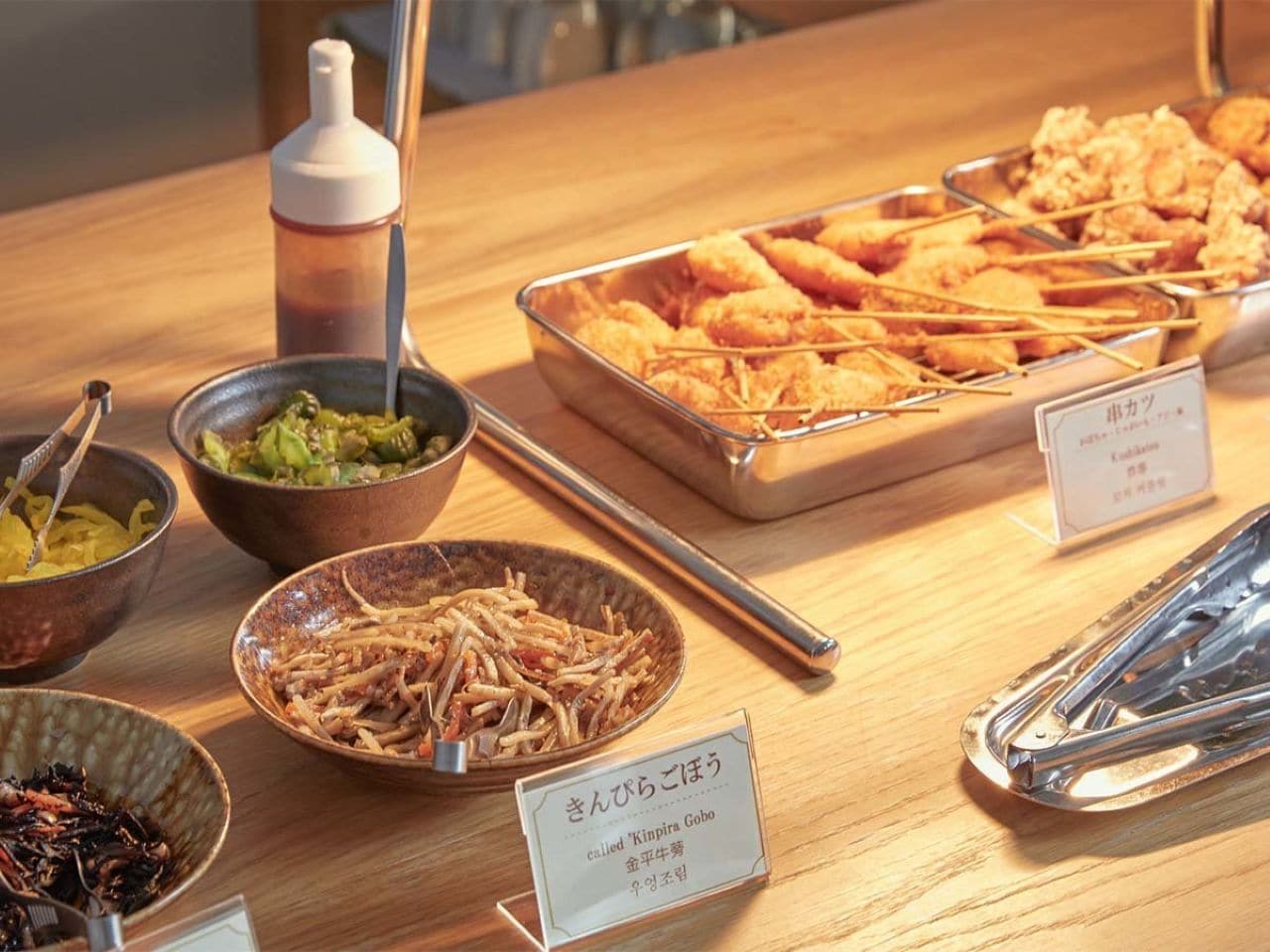 朝食ビュッフェ一例