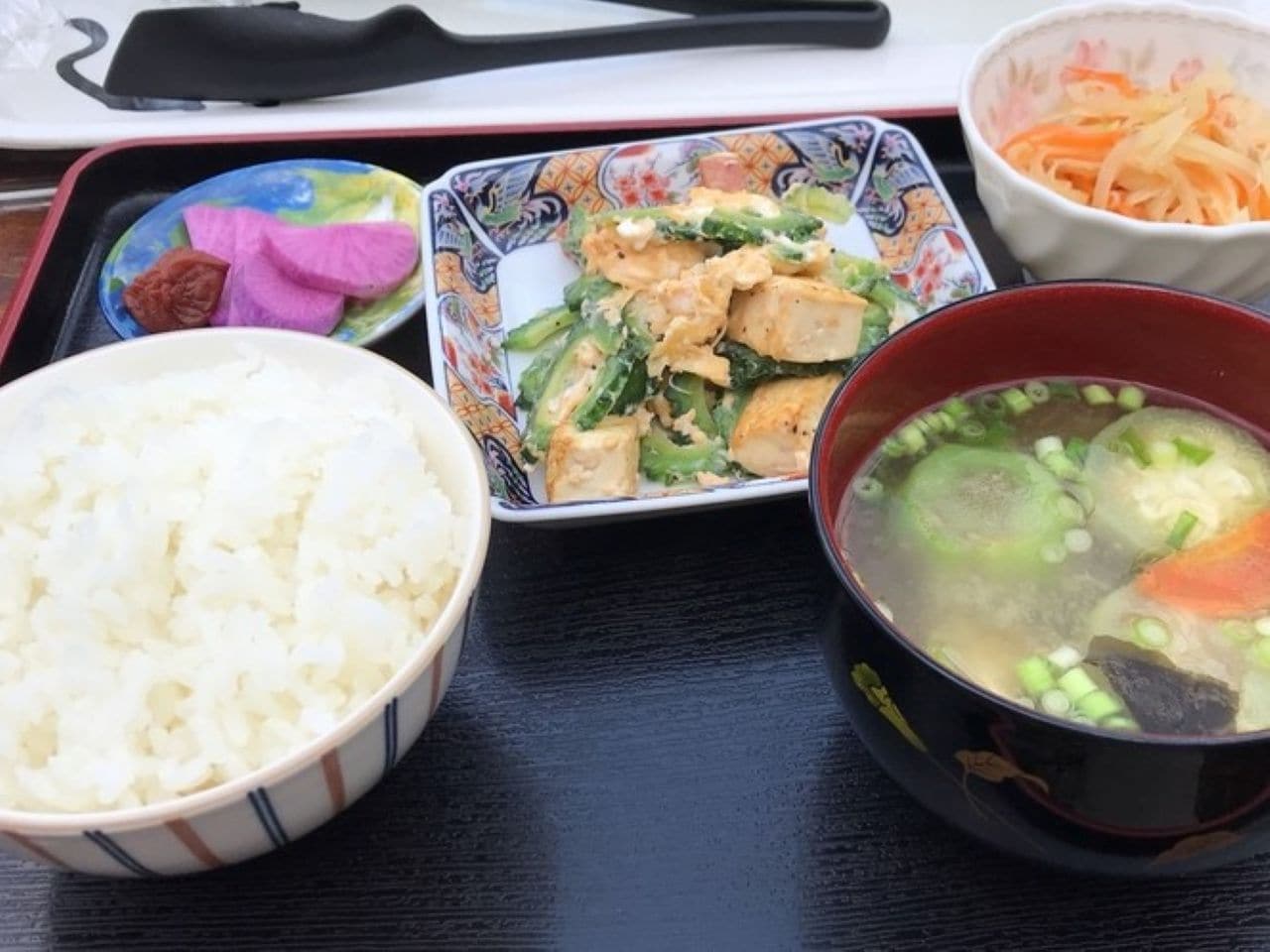 久米島ならではのご朝食（一例）