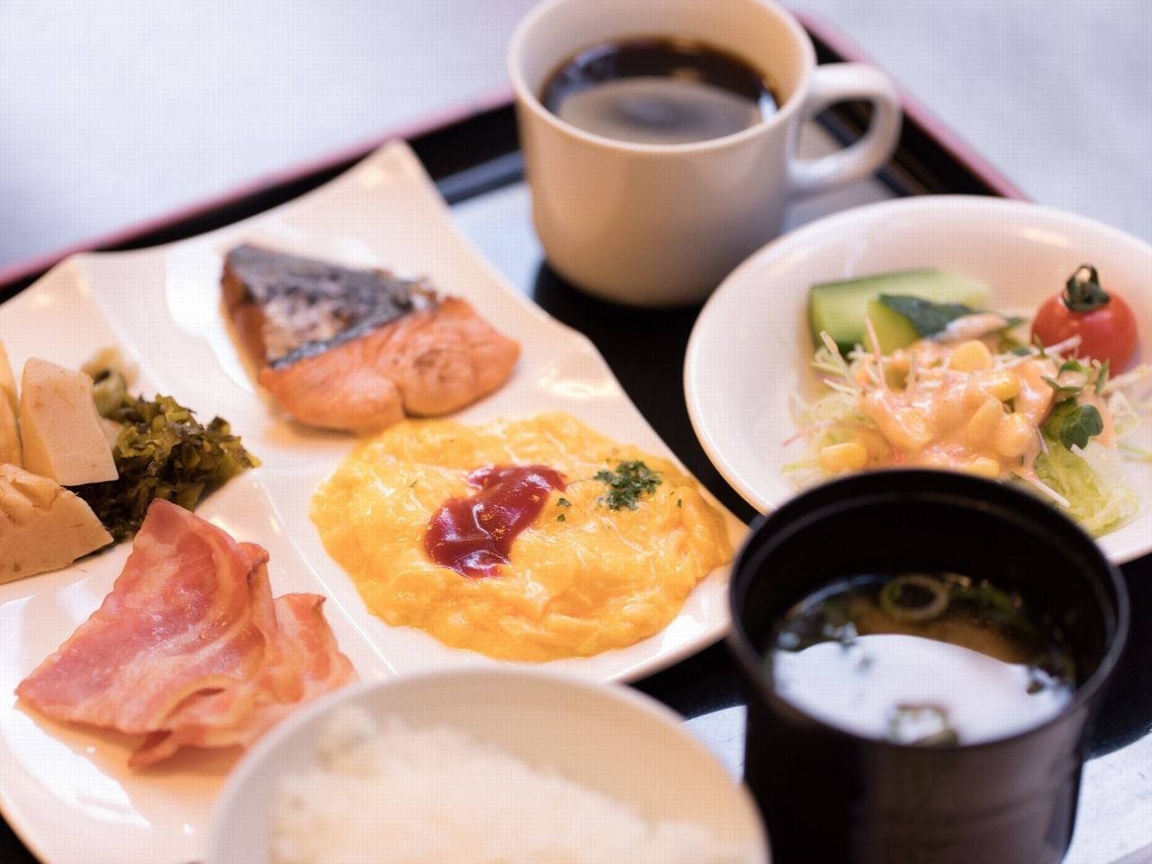 朝食バイキング2
