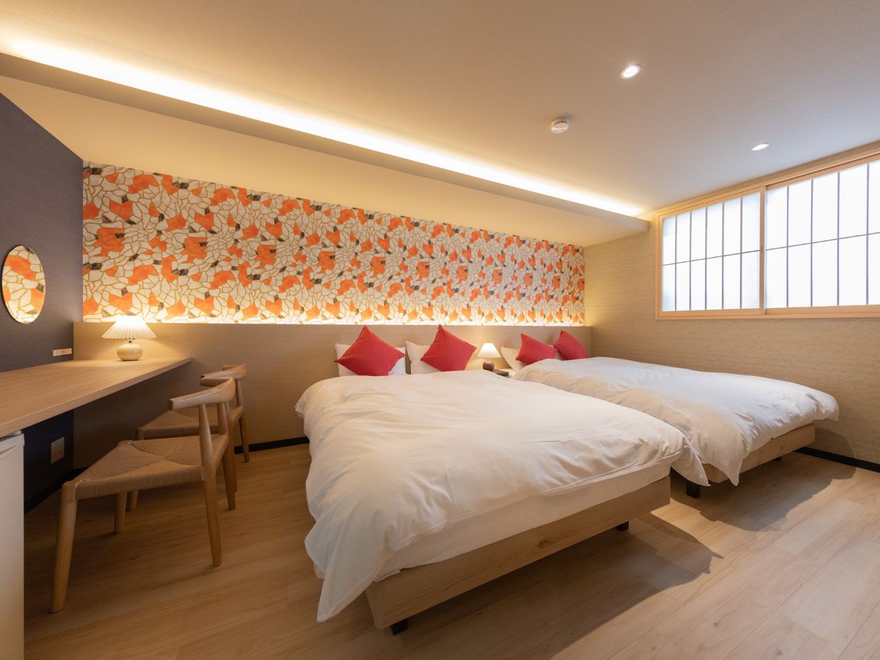 全5室、それぞれに異なる魅力を備えた客室をご用意しております。