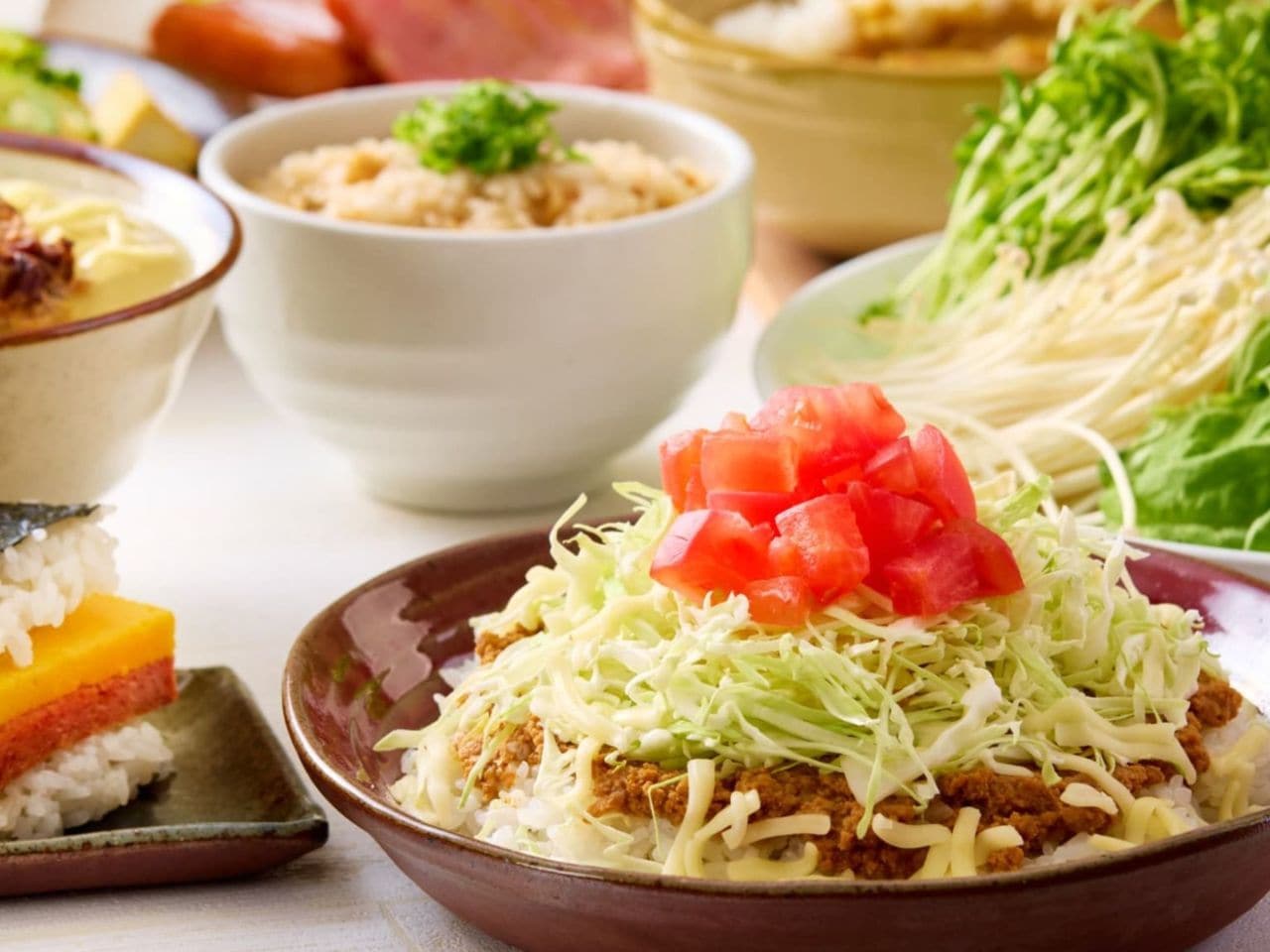 朝食ビュッフェ