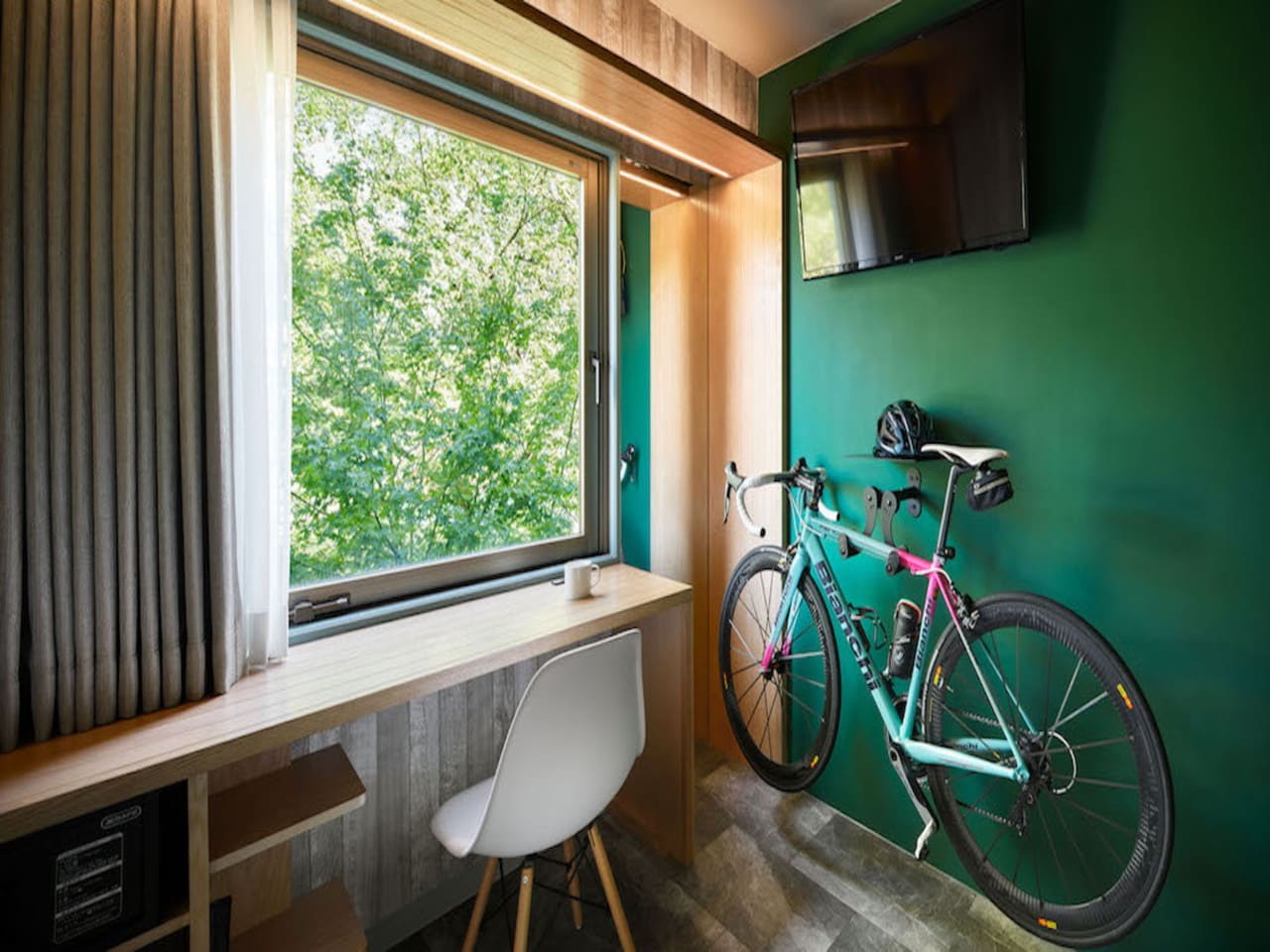 自転車を持ち込めるお部屋「Cyclist Double」