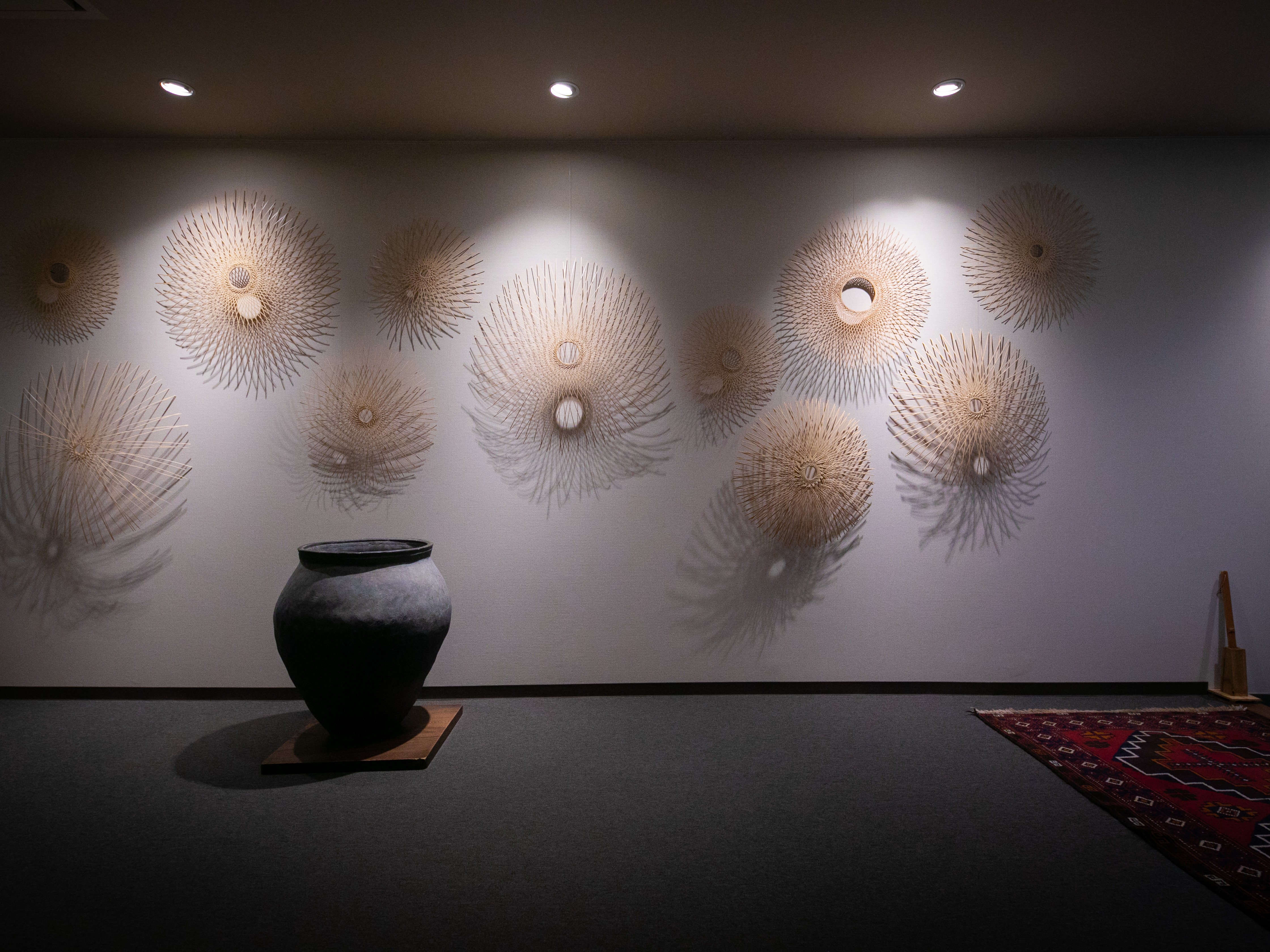 別府の竹細工の作家さんの作品