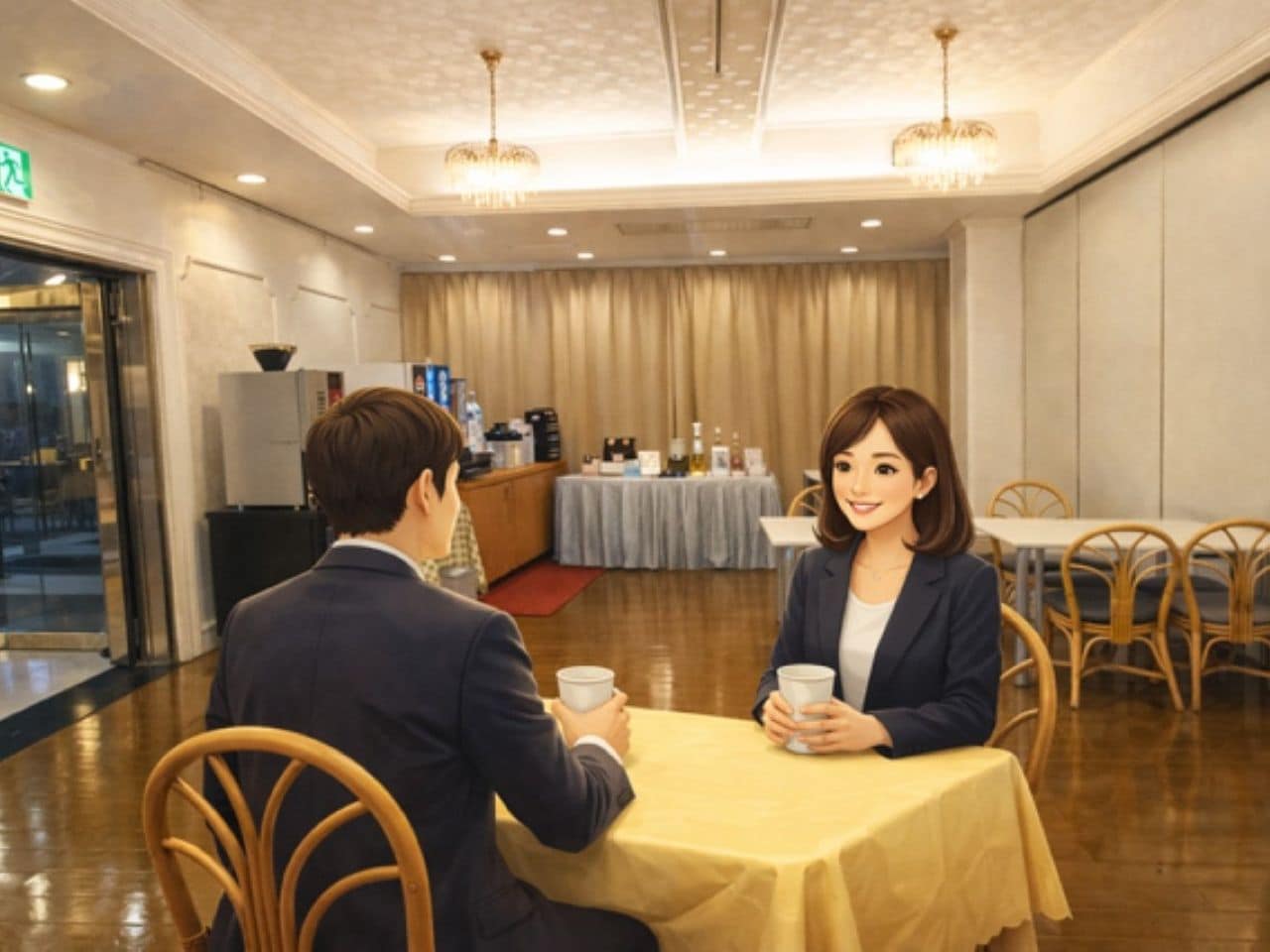 ウエルカムドリンクサービス