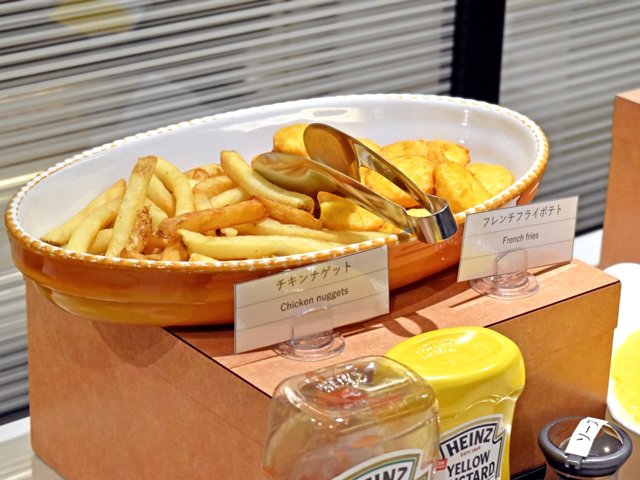 【朝食】フライドポテトやチキンナゲットで、お子様も大満足！