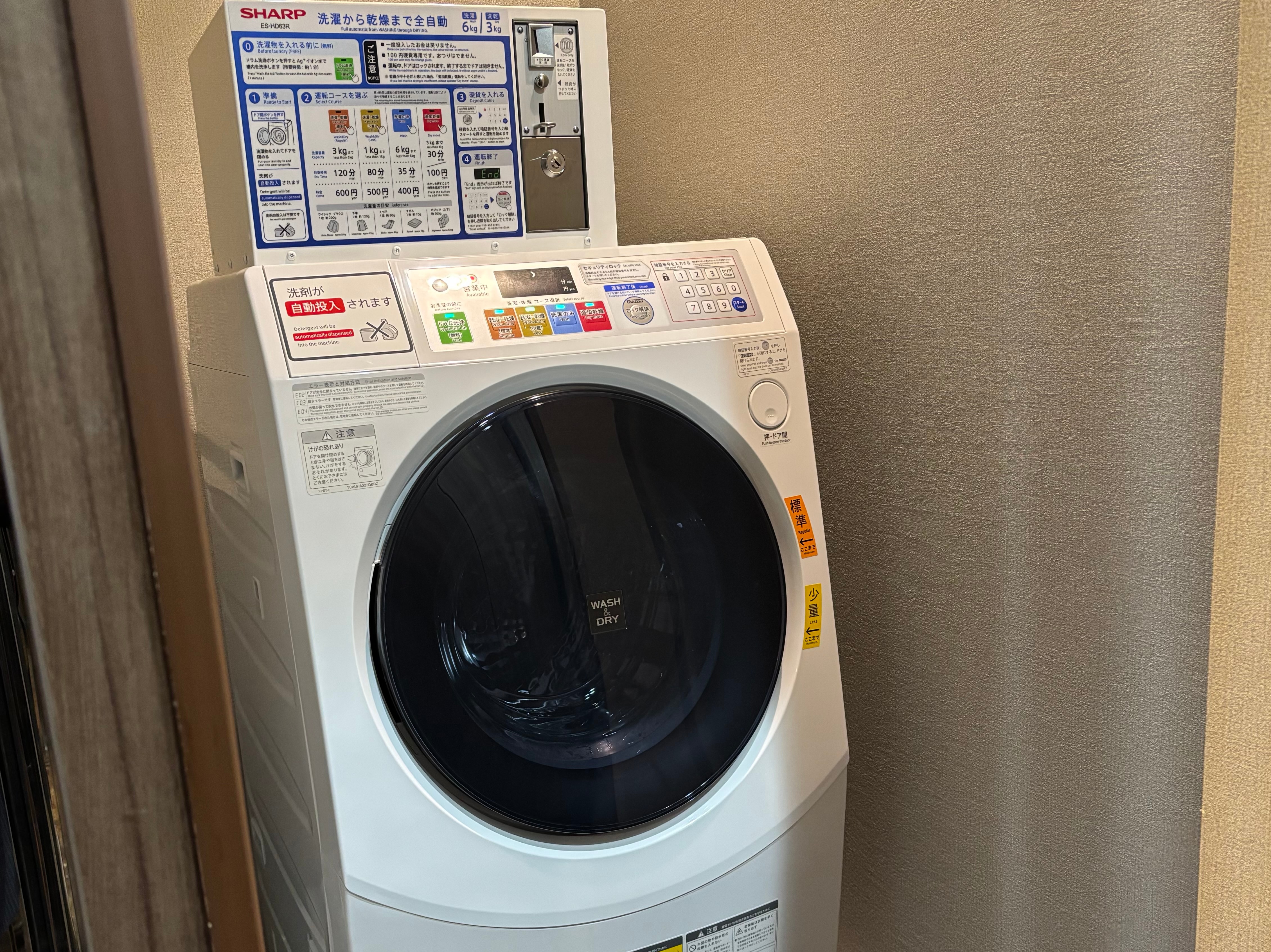 コインランドリー(1階・2階 各1台)