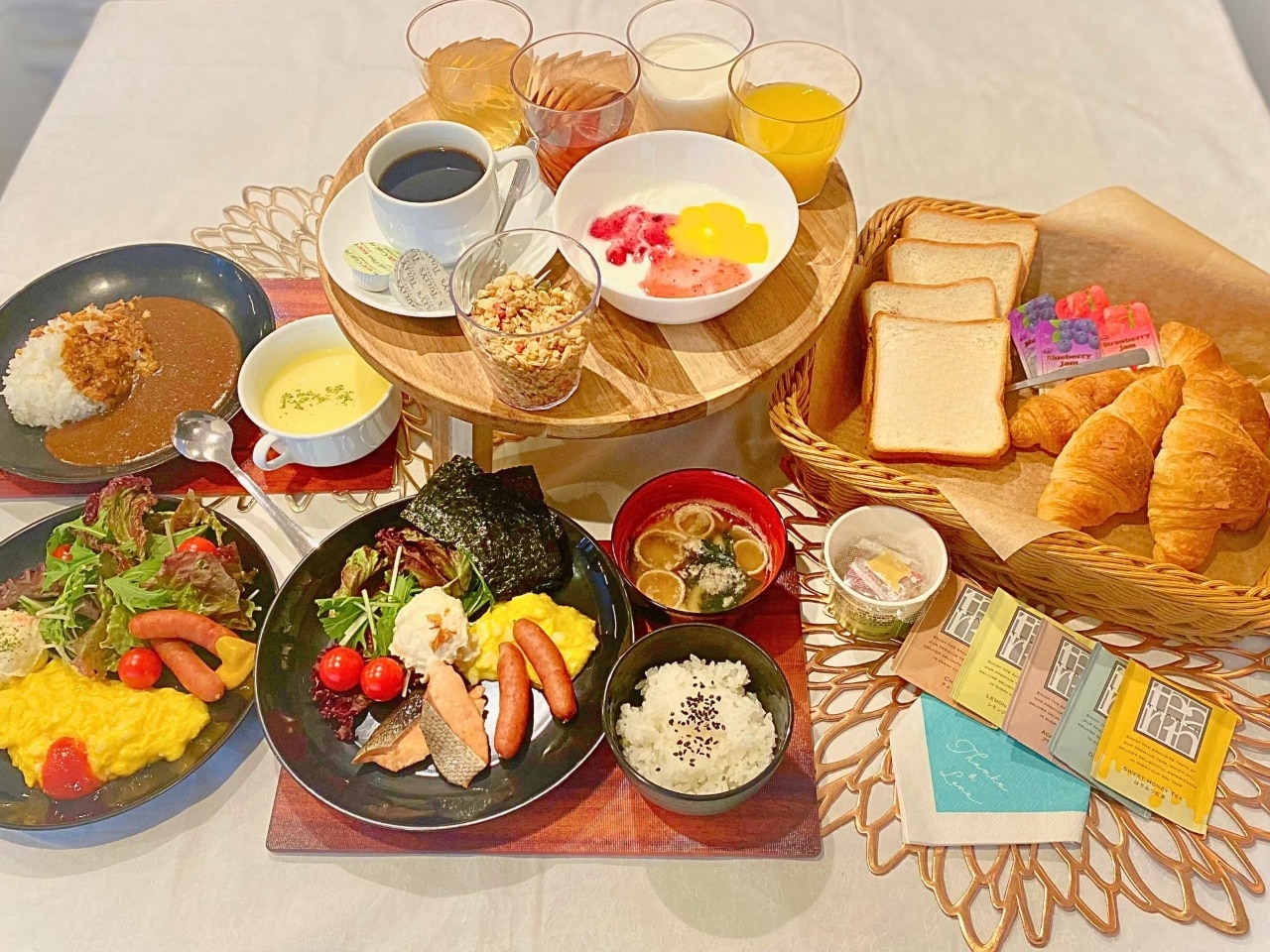 朝食（一例）