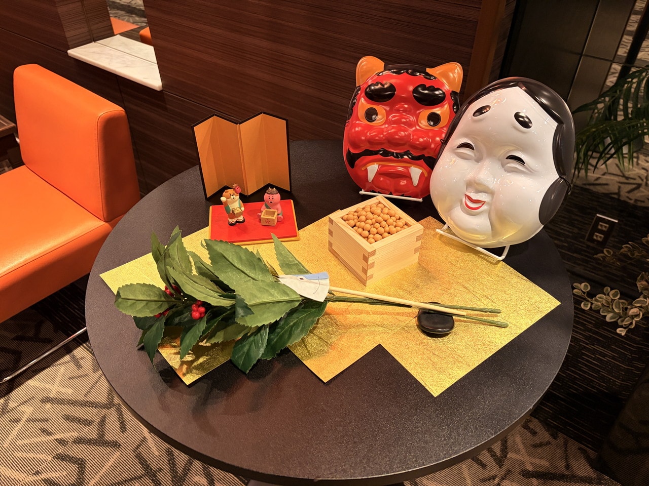 【館内装飾】節分