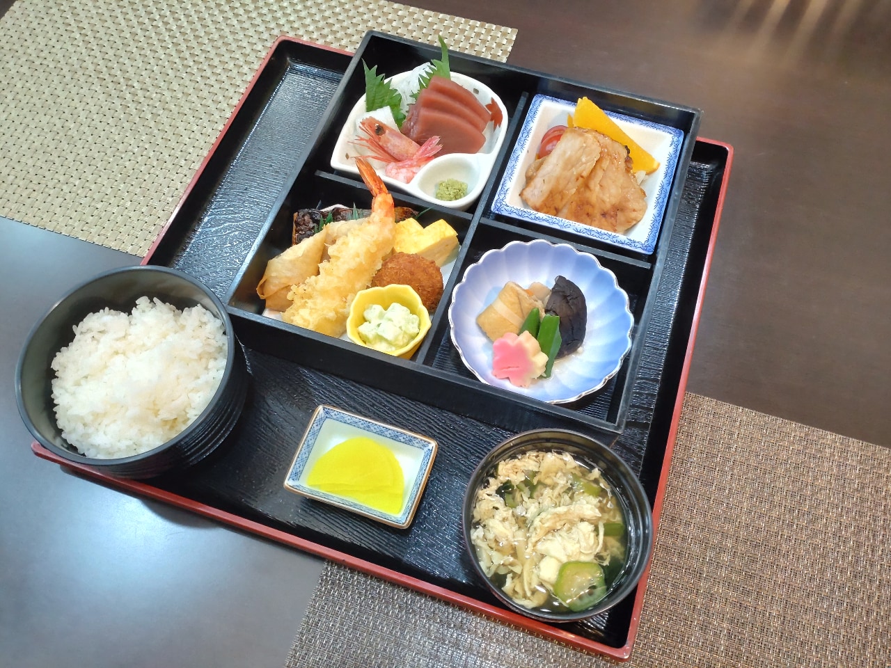 松月定食(竹)