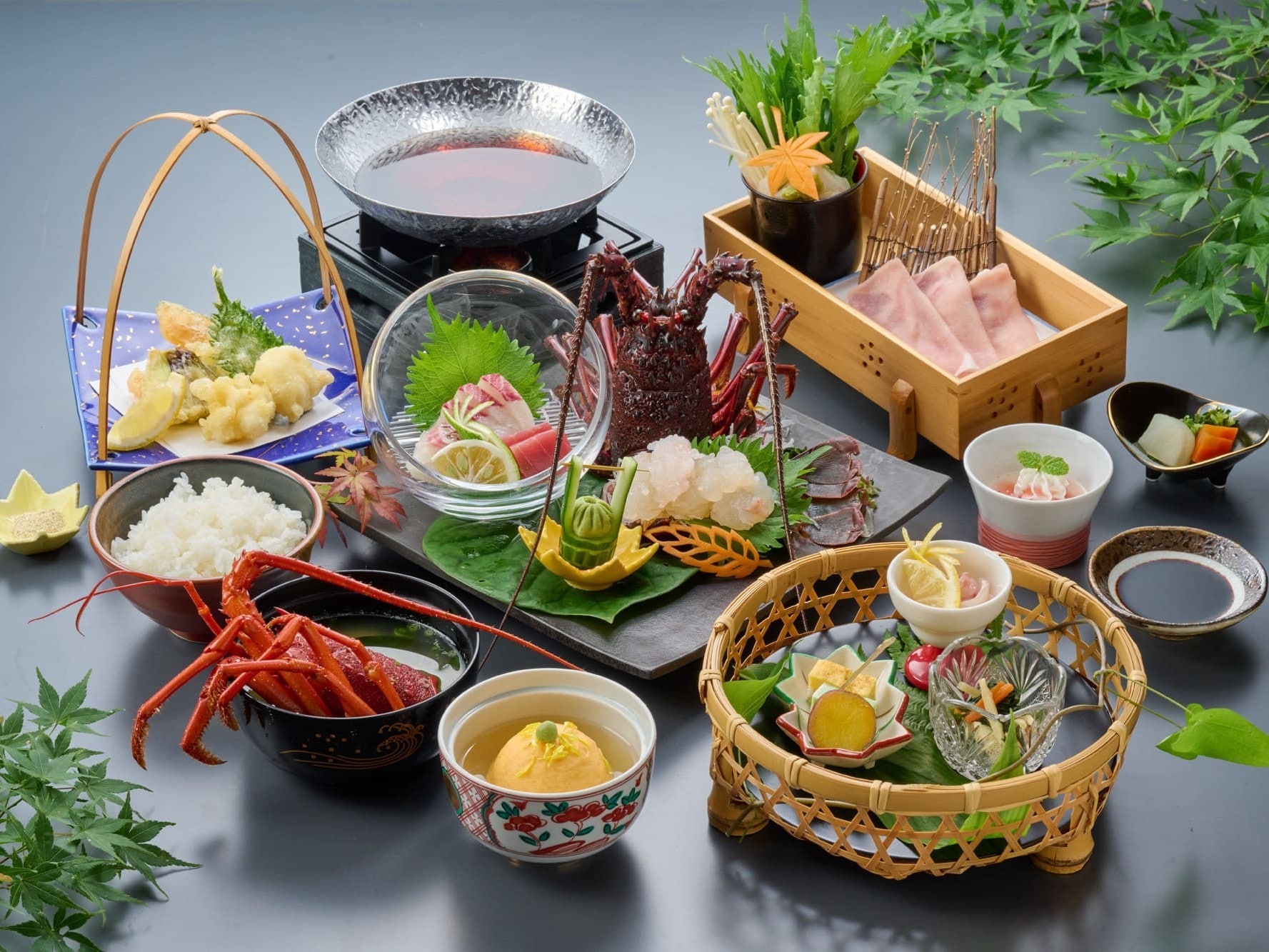 期間限定の伊勢海老料理