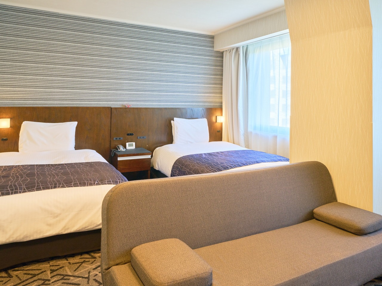 客室デラックスツイン　禁煙室