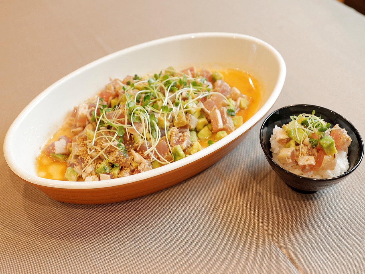 ご当地メニュー【マグロ漬け】
