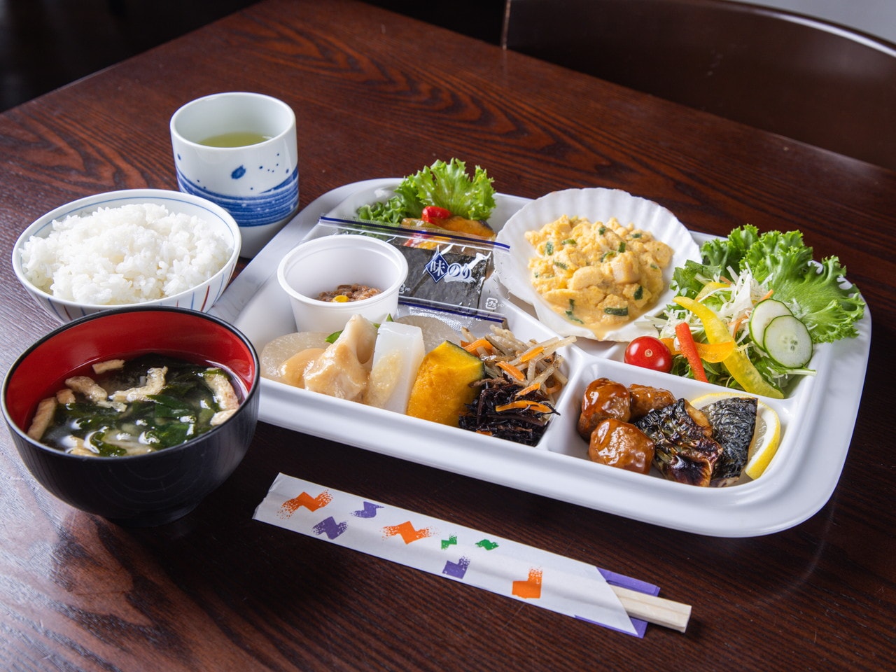 朝食ビュッフェ一例