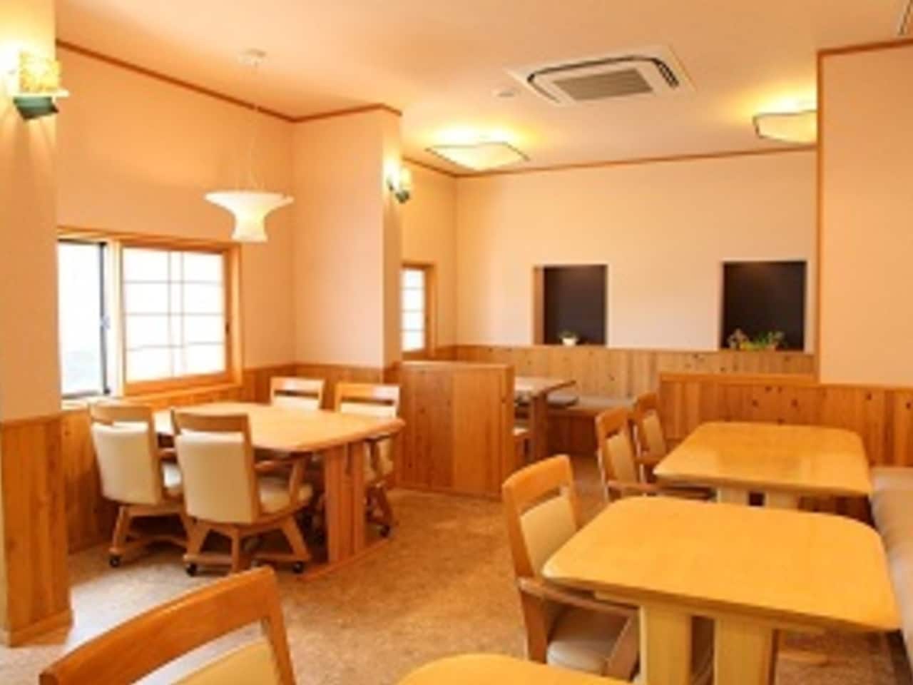 朝食会場