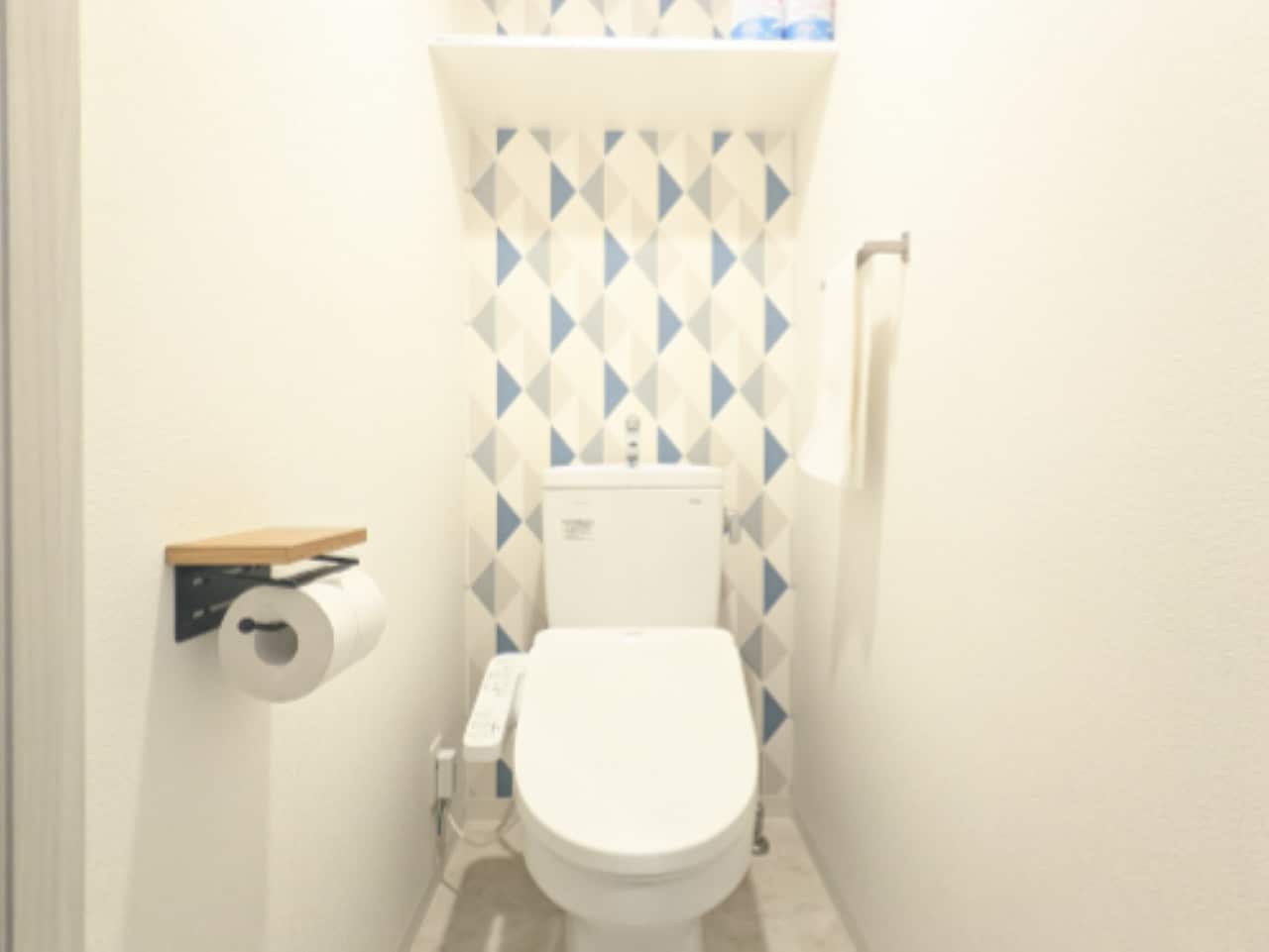 洗面と独立したトイレで複数人での宿泊でも快適