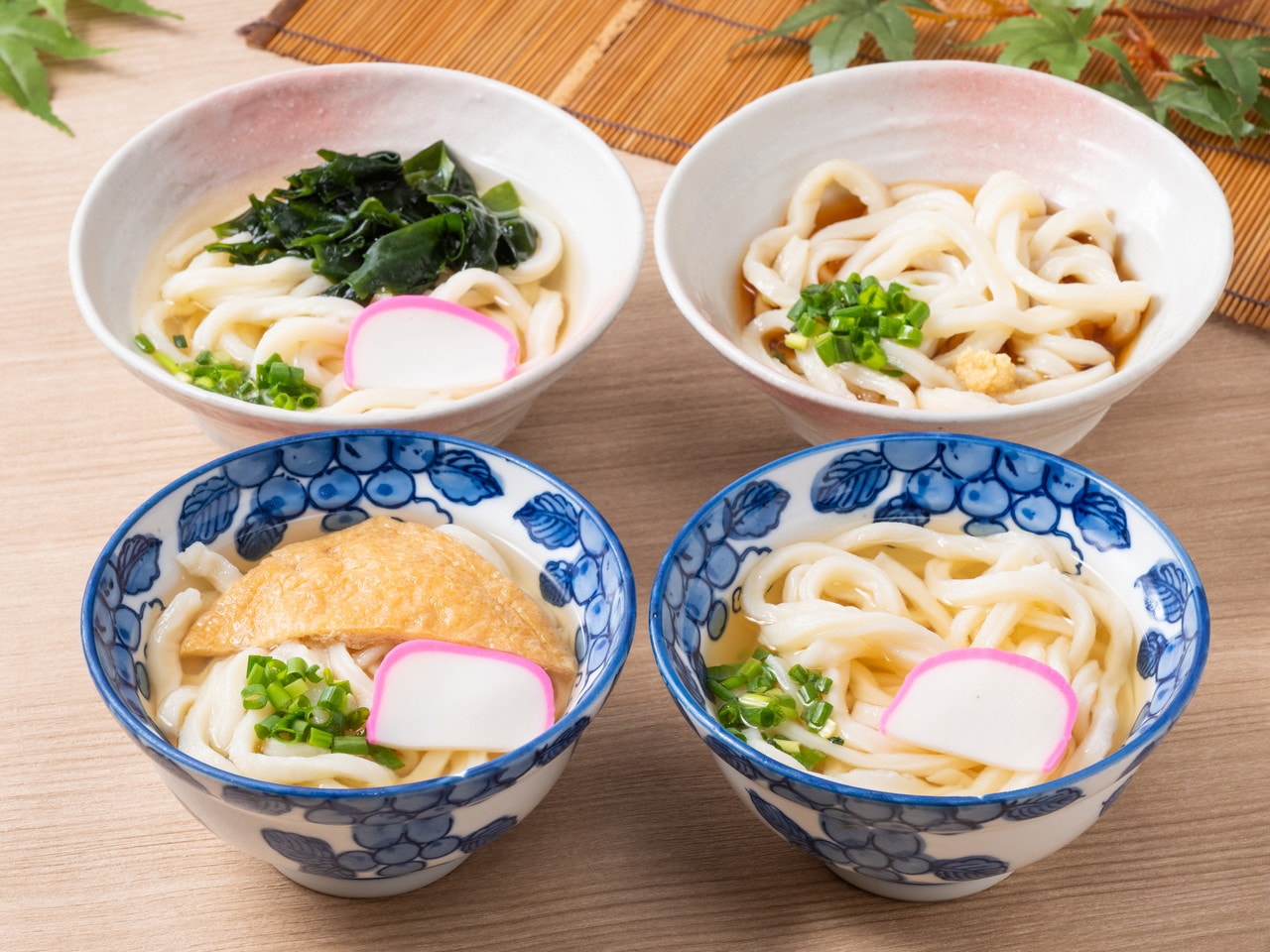 うどん4種類