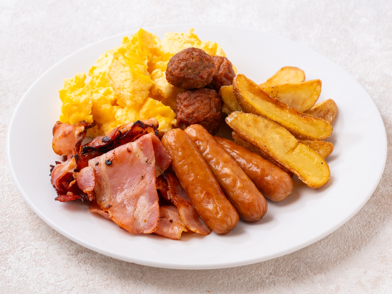 日替わりビュッフェ盛り付け　