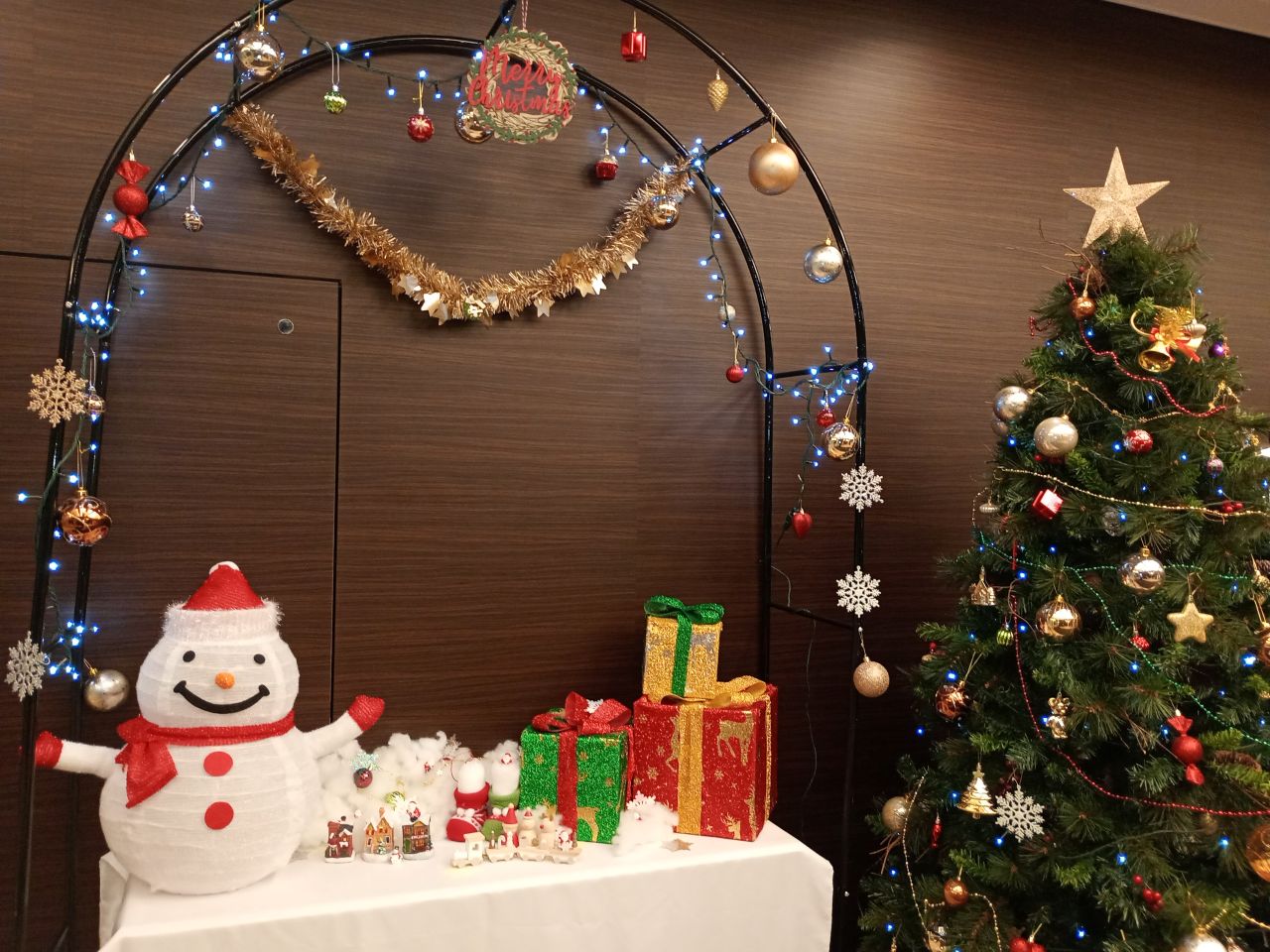 【館内装飾：クリスマス】