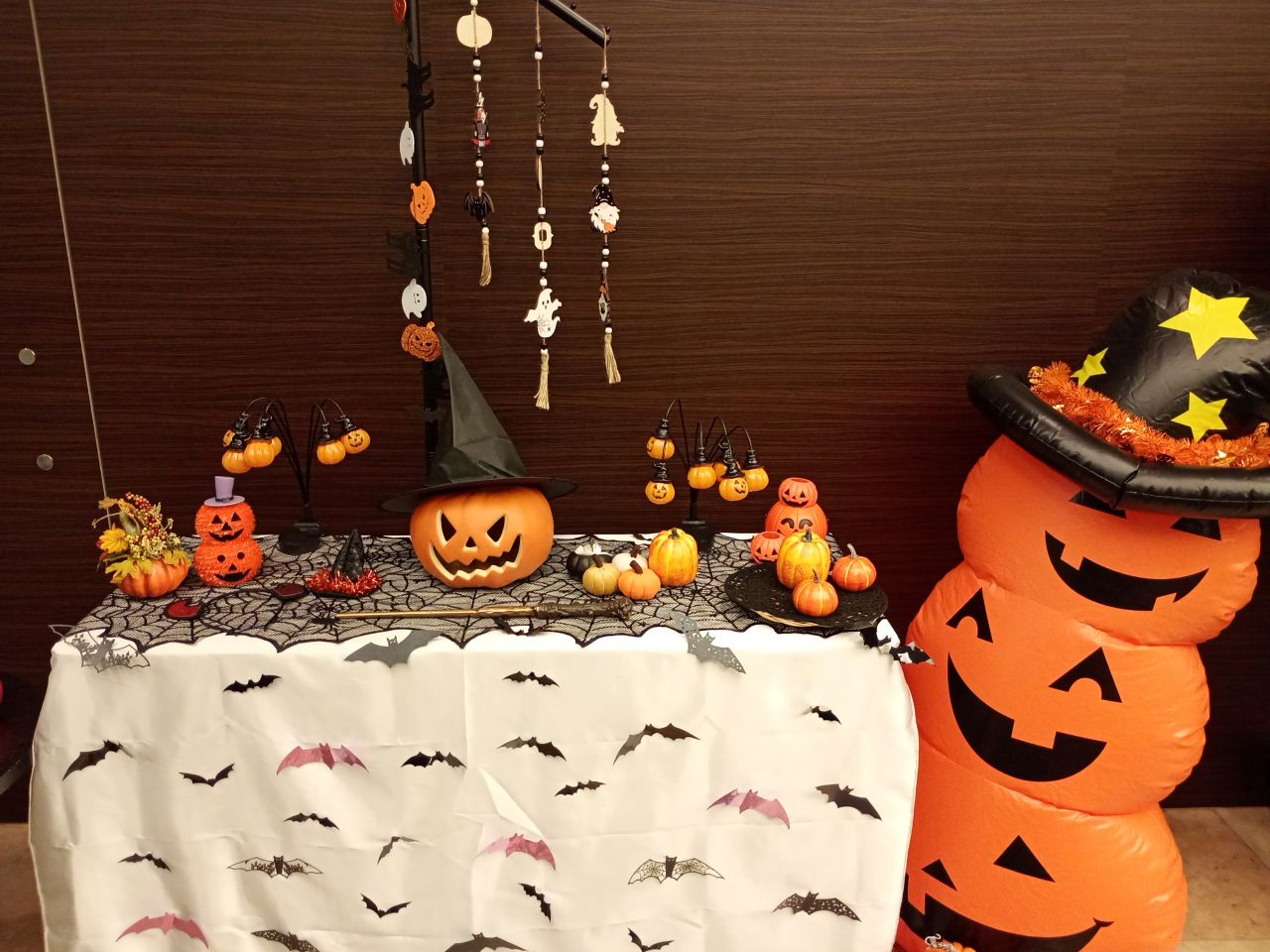【館内装飾：ハロウィン】