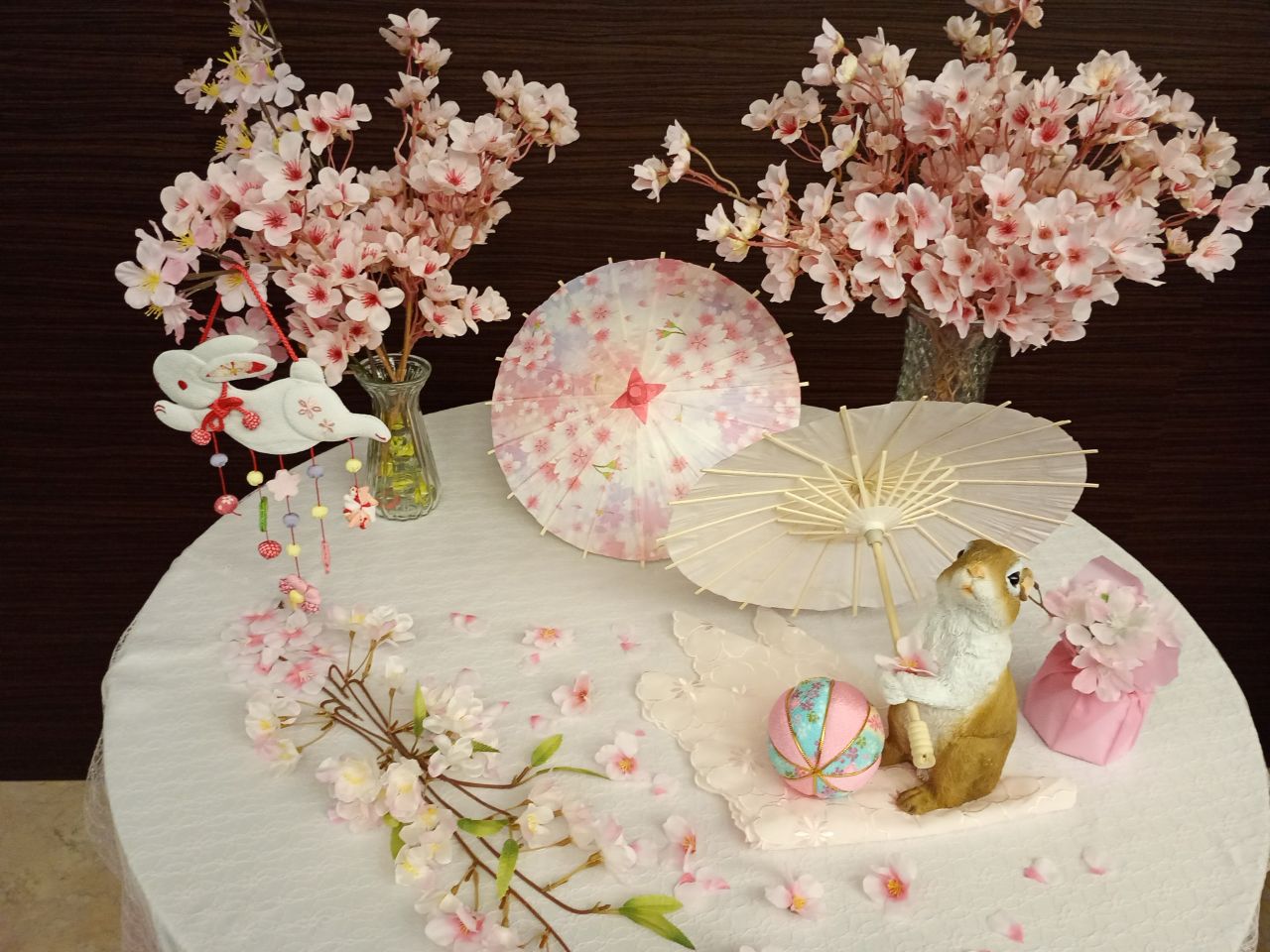 【館内装飾】春