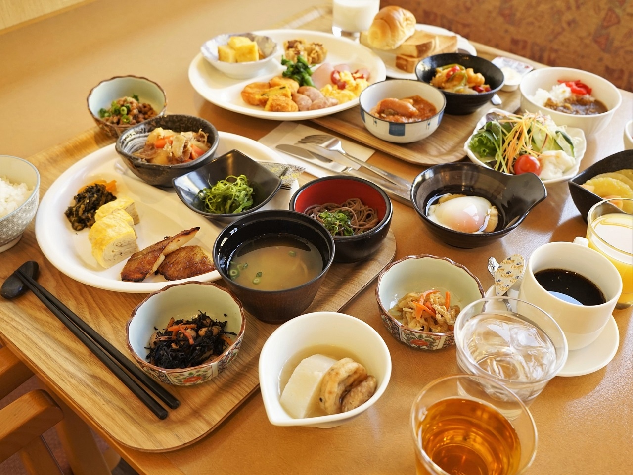 和洋朝食ビュッフェ