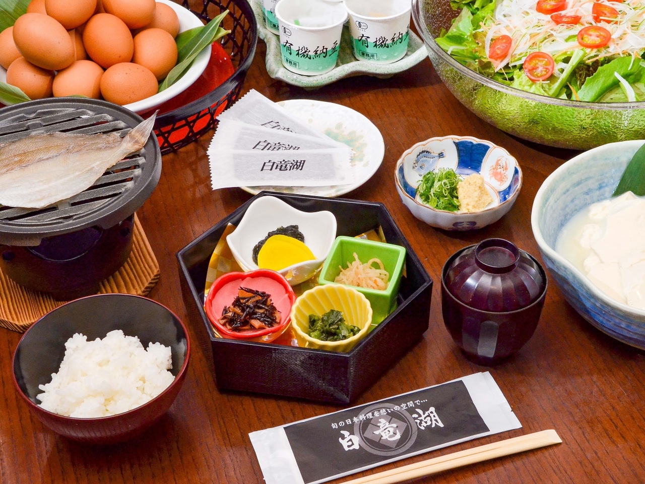 【絶品　無料朝食】