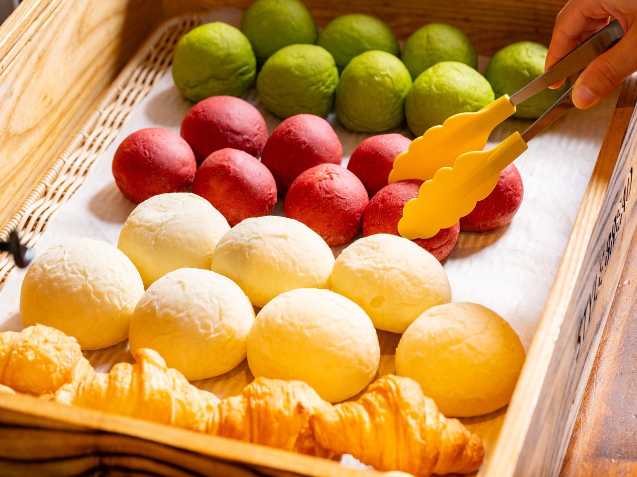 朝食ビュッフェ一例