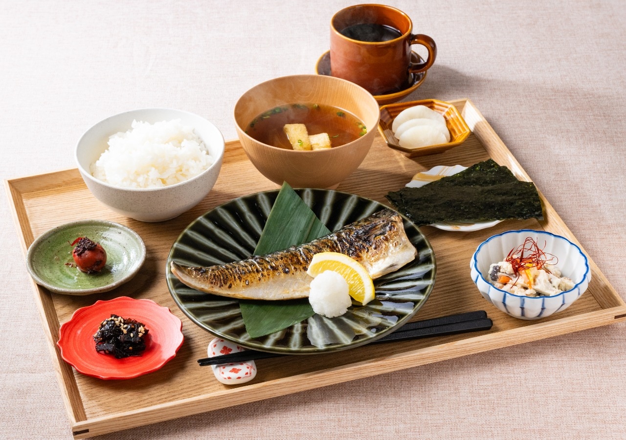 6種類のプレートから選べる朝食！