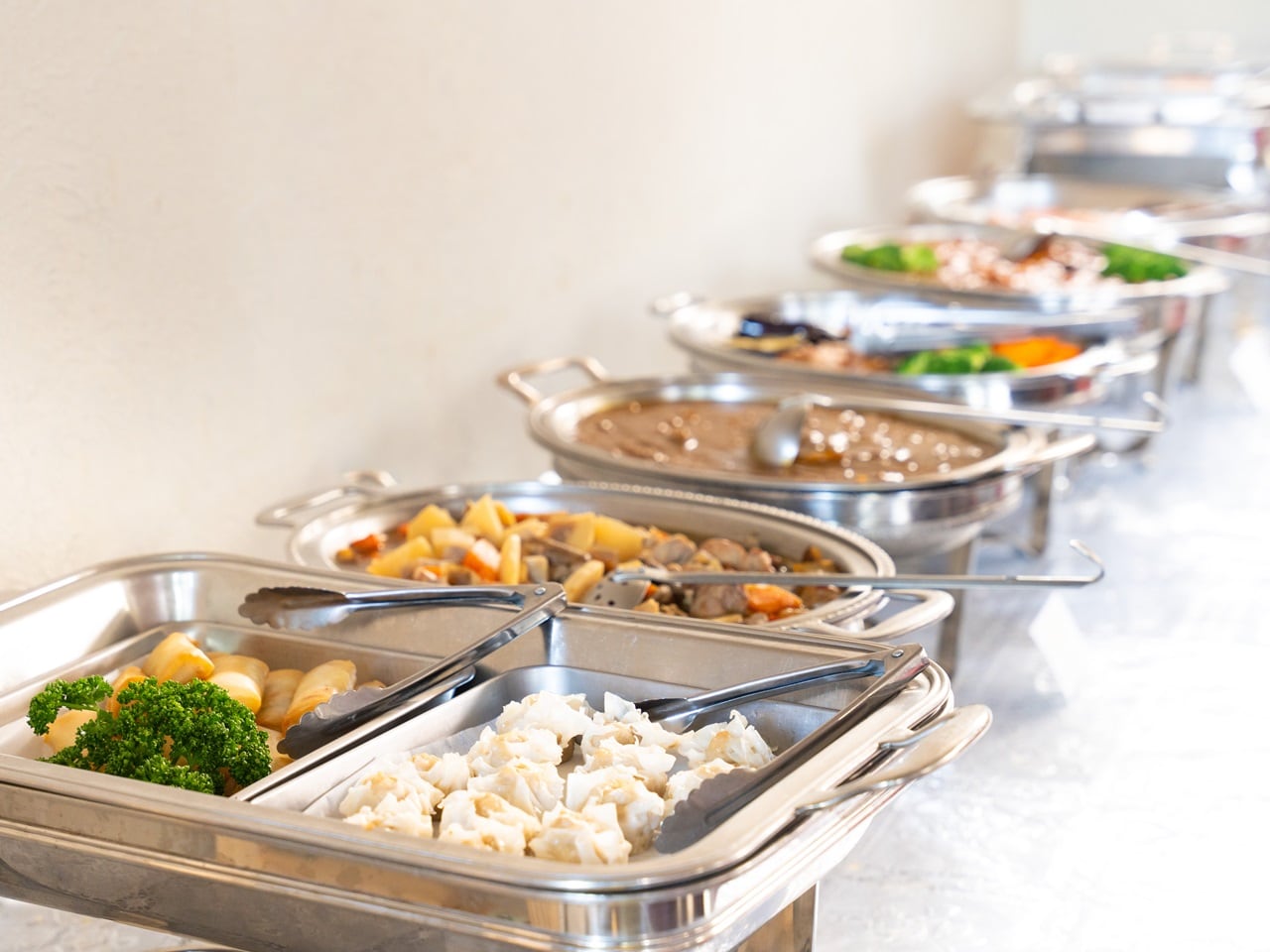 朝食ビュッフェ