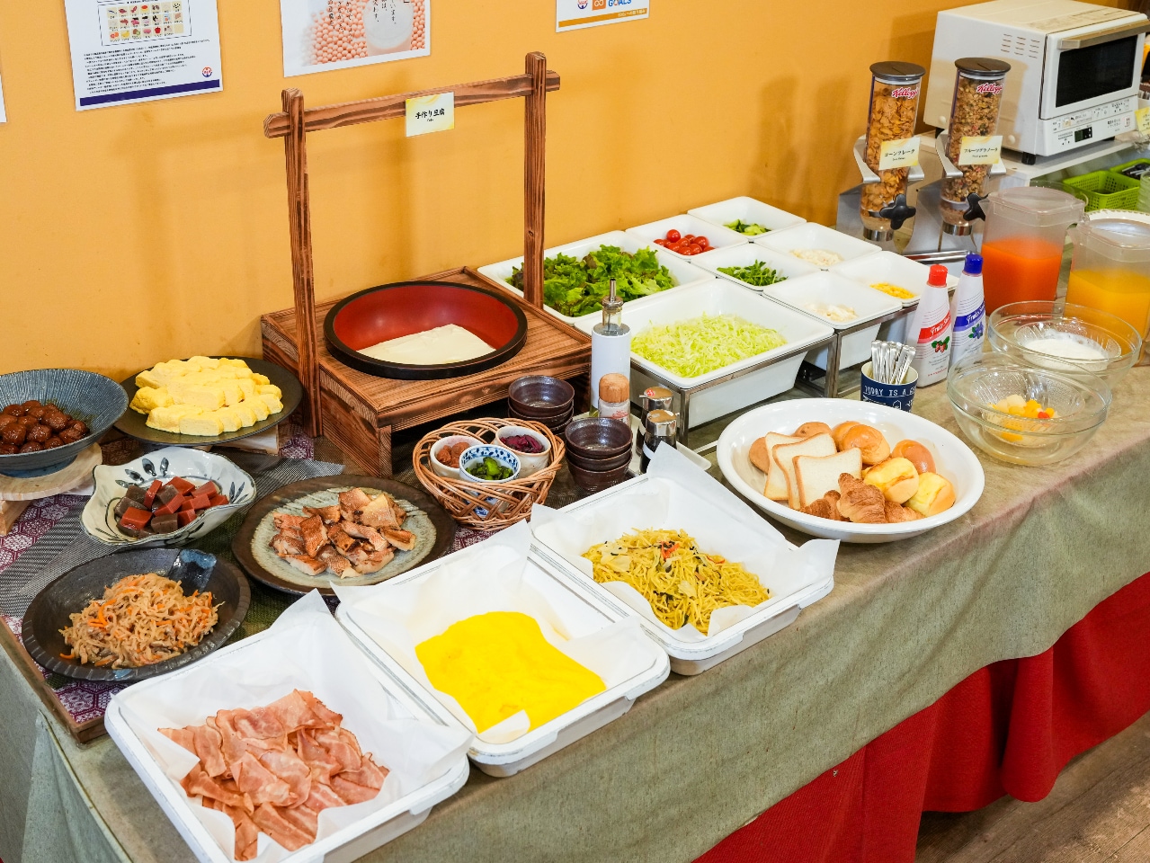 和洋のビュッフェ