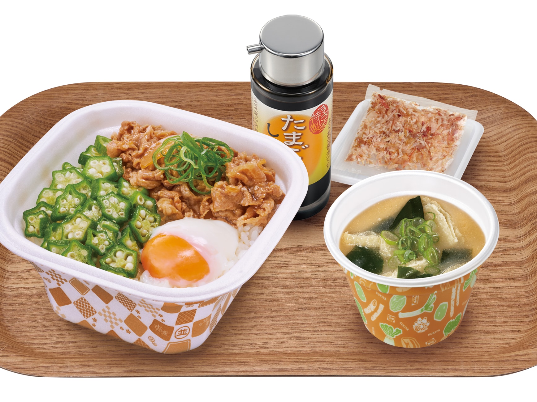 牛まぜのっけ朝食