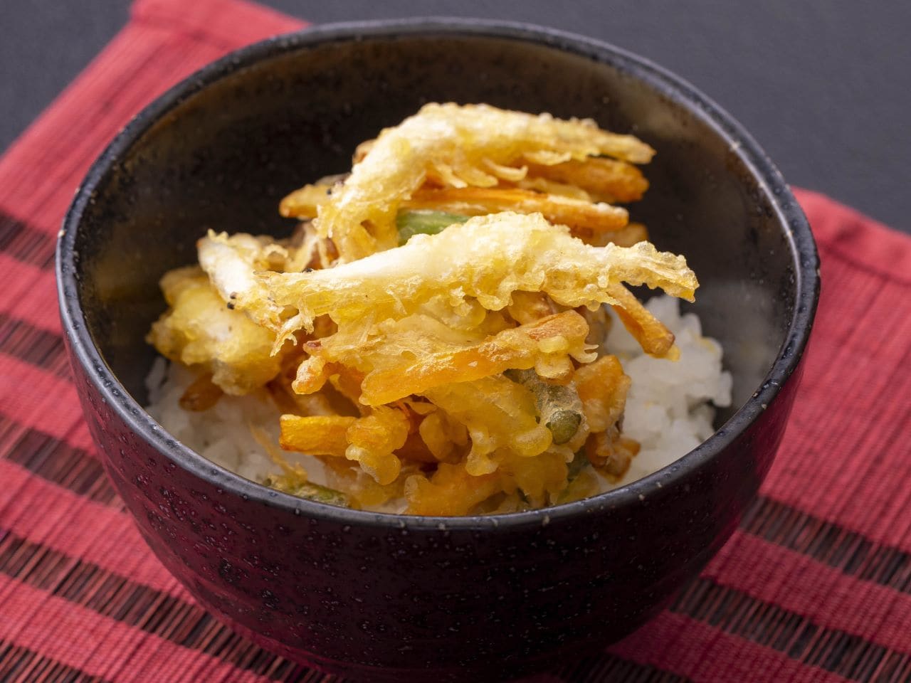 白海老かき揚げ丼