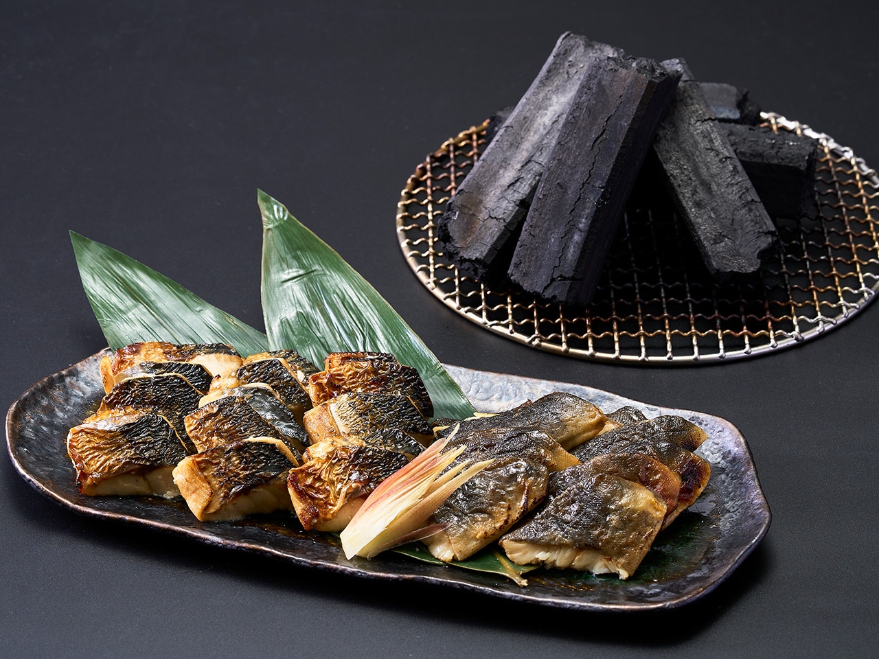 日替わり焼き魚 炭火焼き