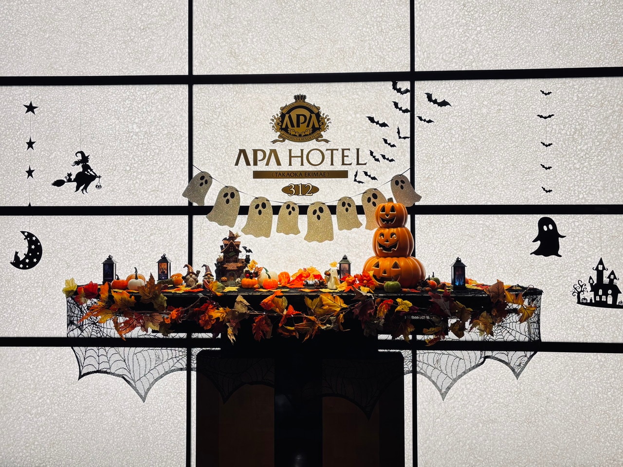 館内装飾 ハロウィン・・・