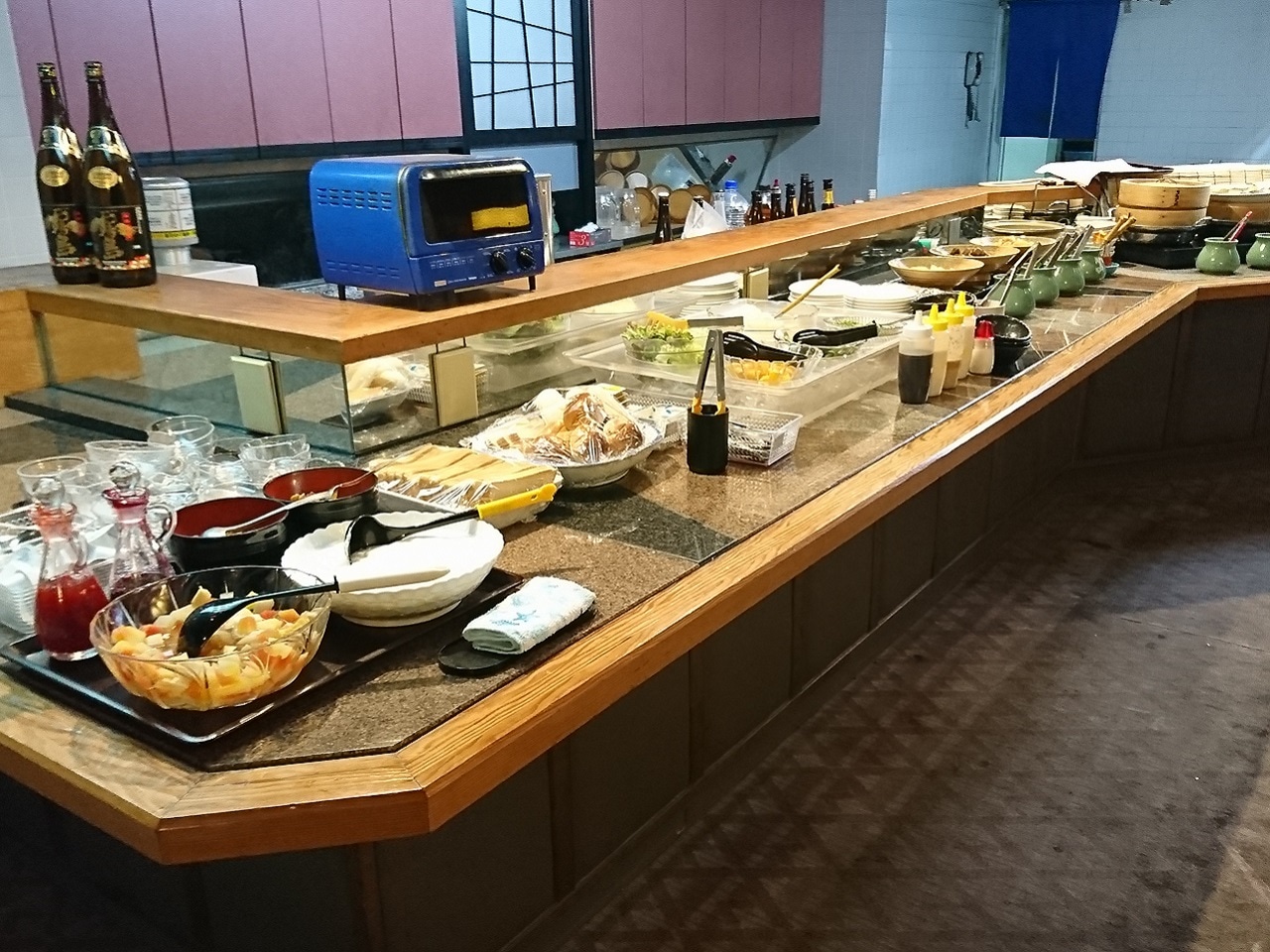 朝食バイキング会場