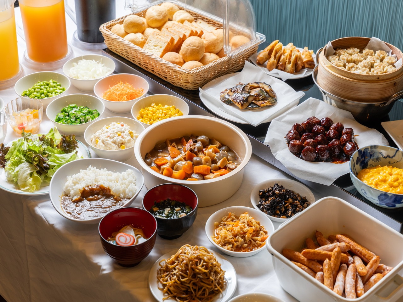 朝食メニュー一例