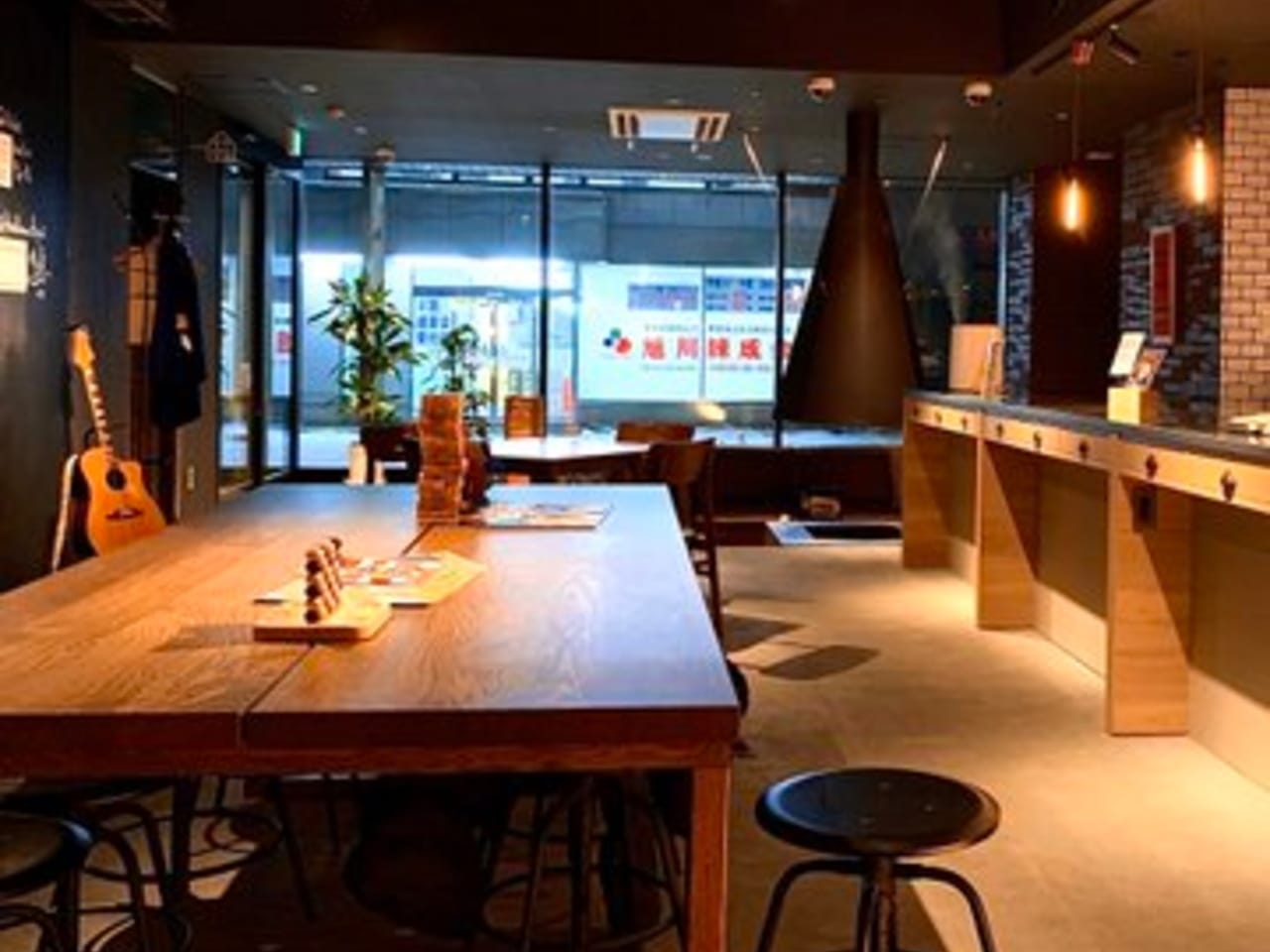 朝食会場