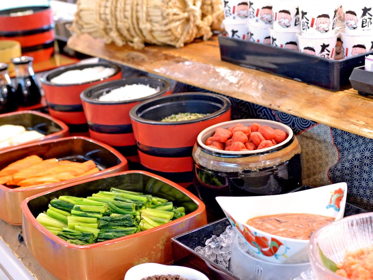 ご飯のお供も豊富！