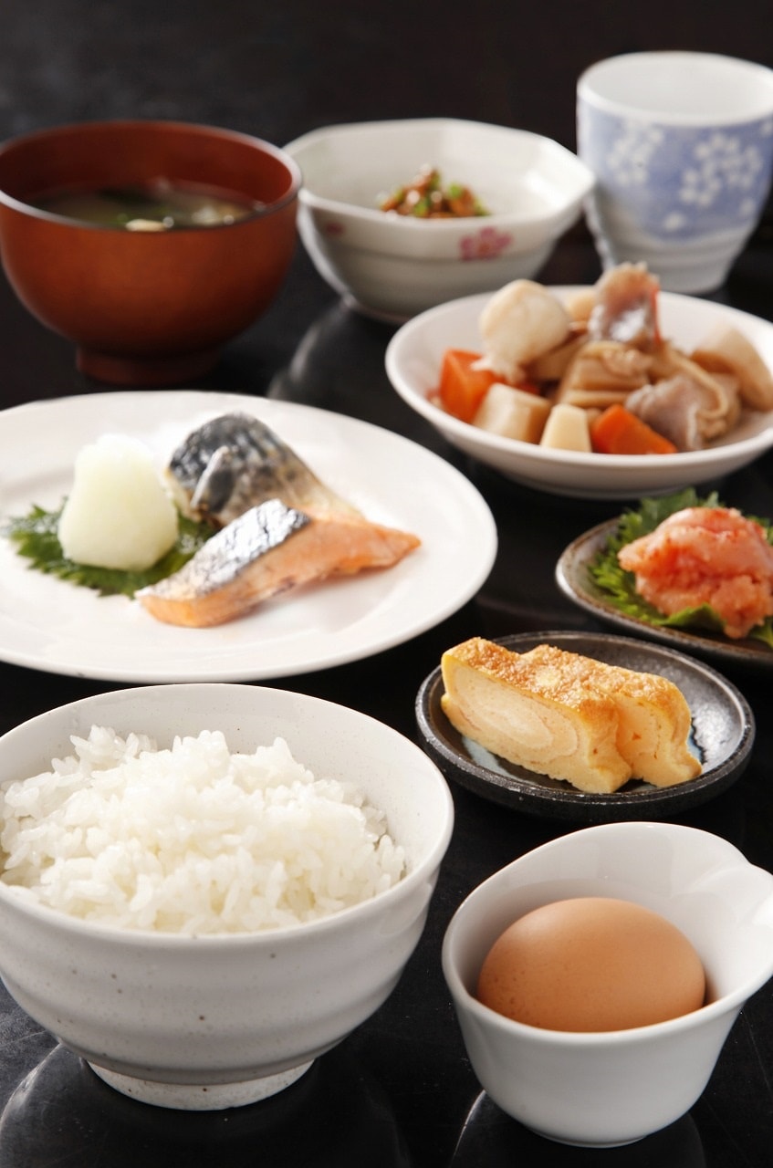 朝食例(和風)