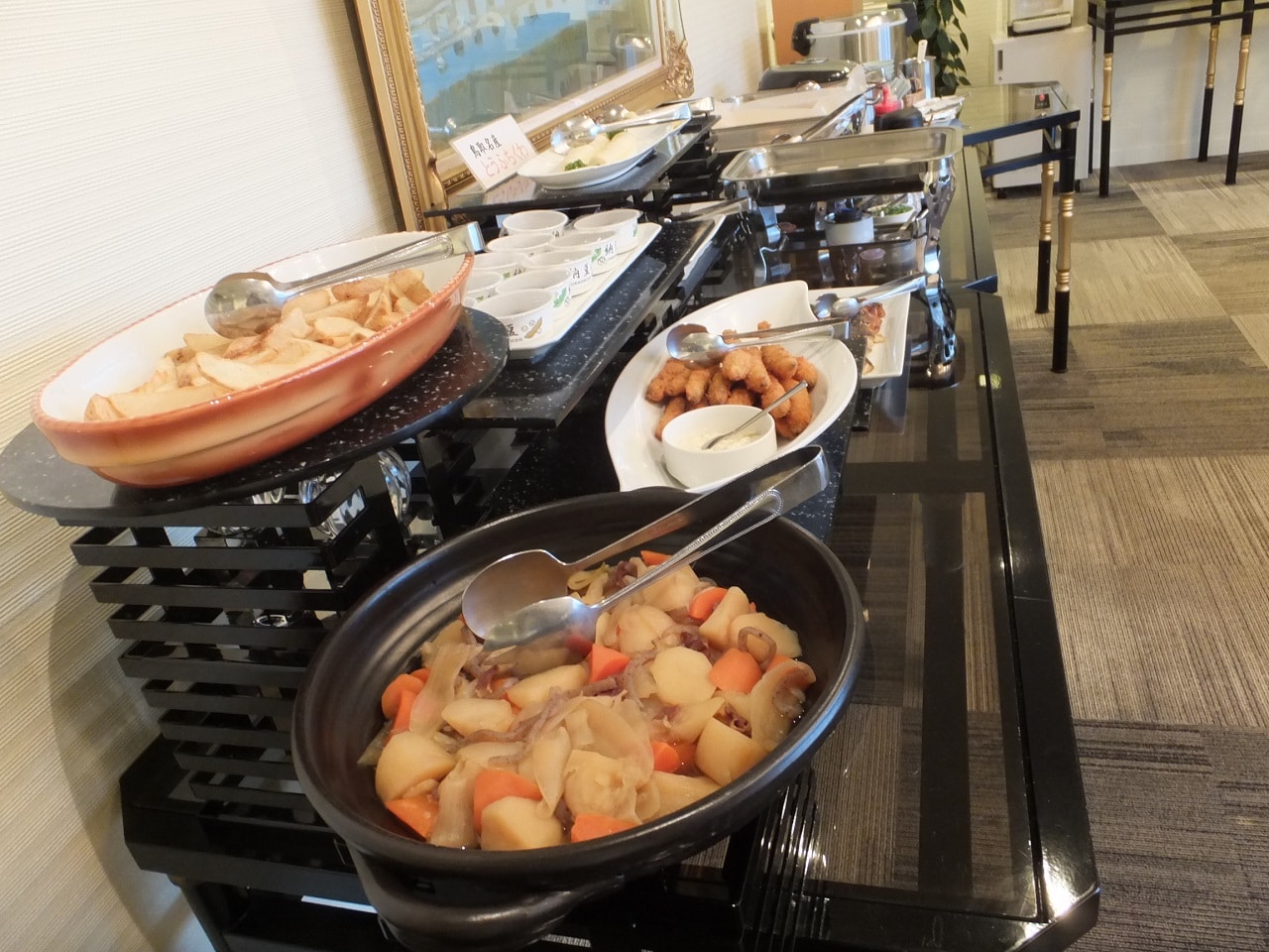 朝食バイキング
