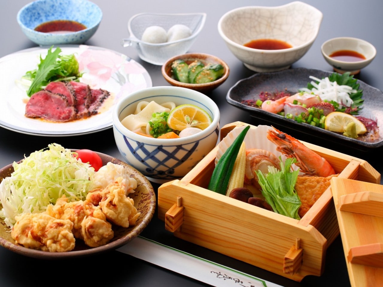 夕食