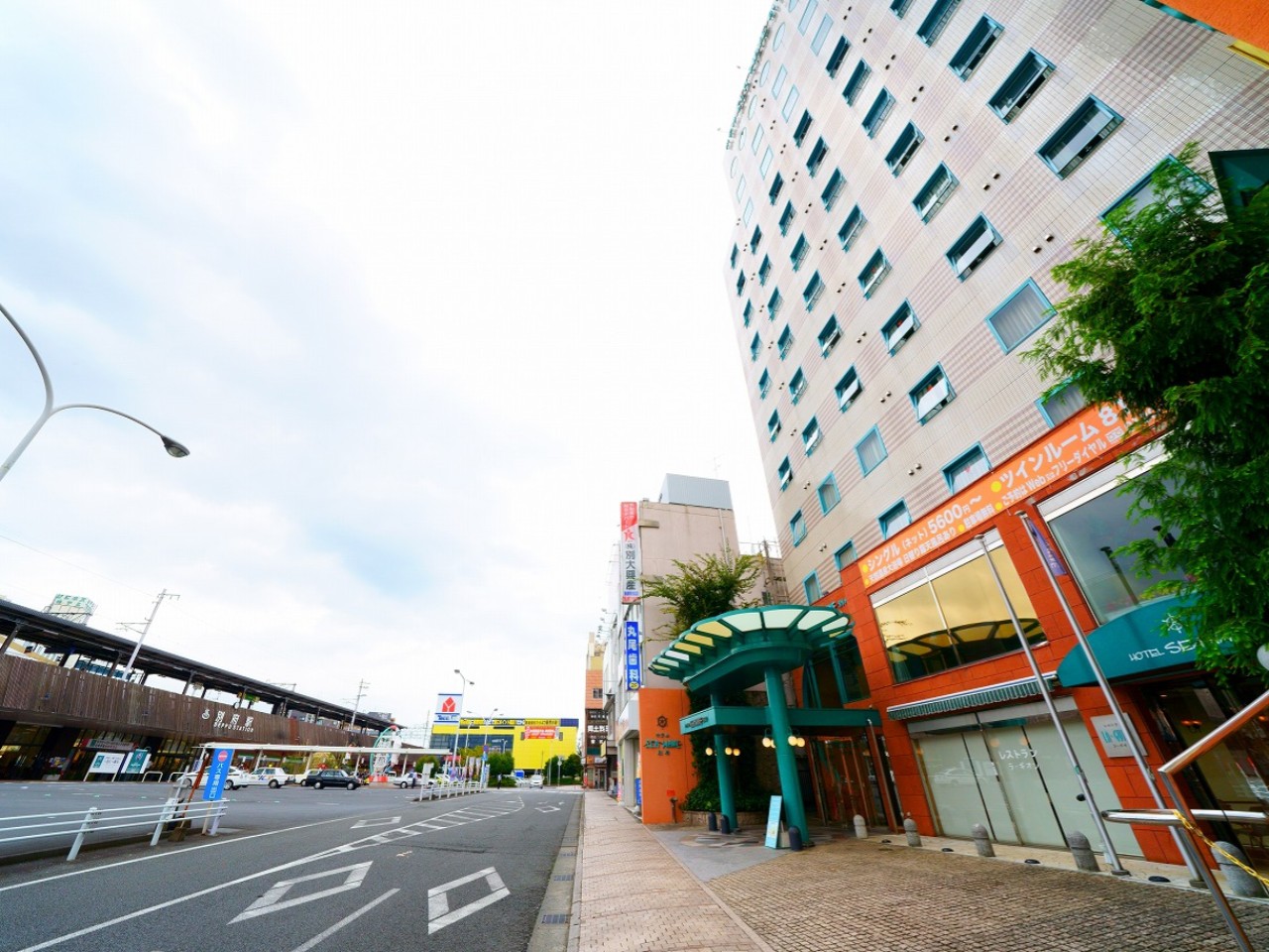 POINT1 別府駅正面の立地!