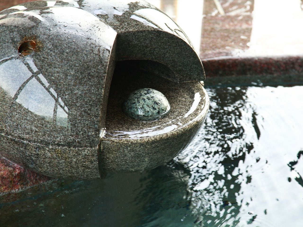 大浴場（注ぎ口）