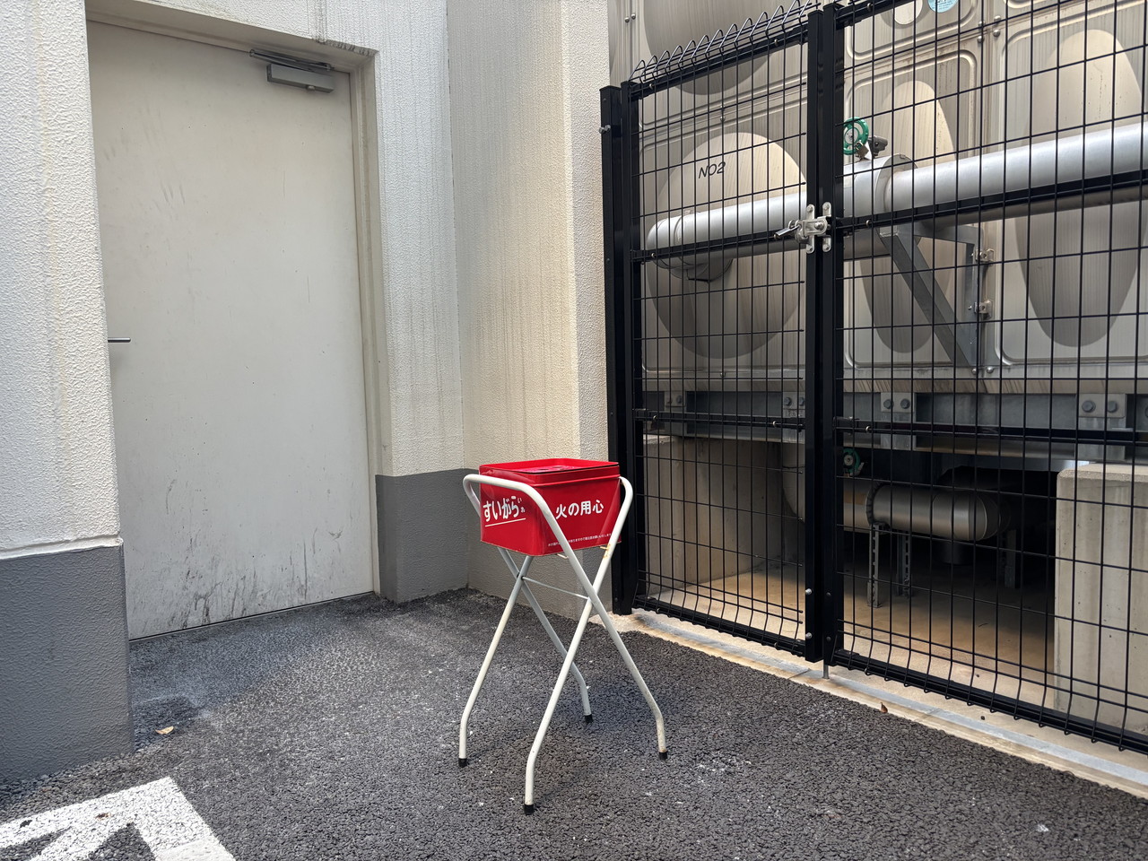 館外喫煙所
