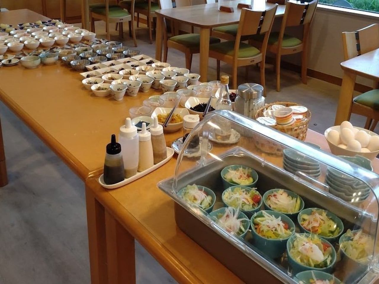 朝食バイキング（一例）