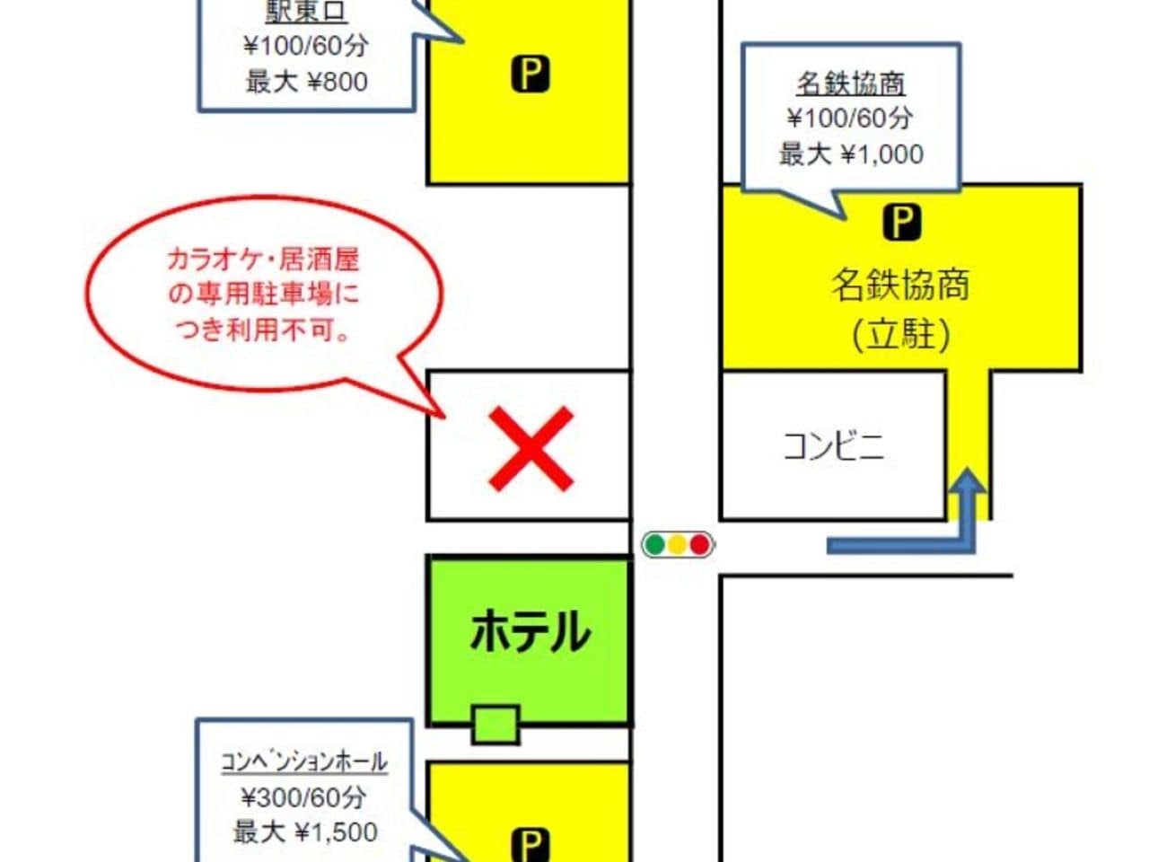 周辺駐車場のご案内