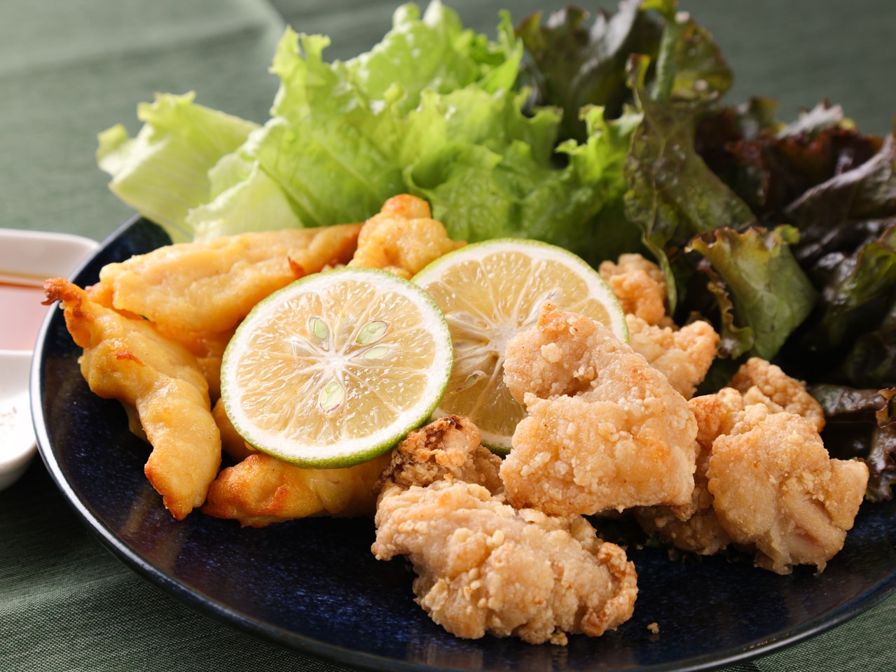 大分名物とり天と竜田揚げ