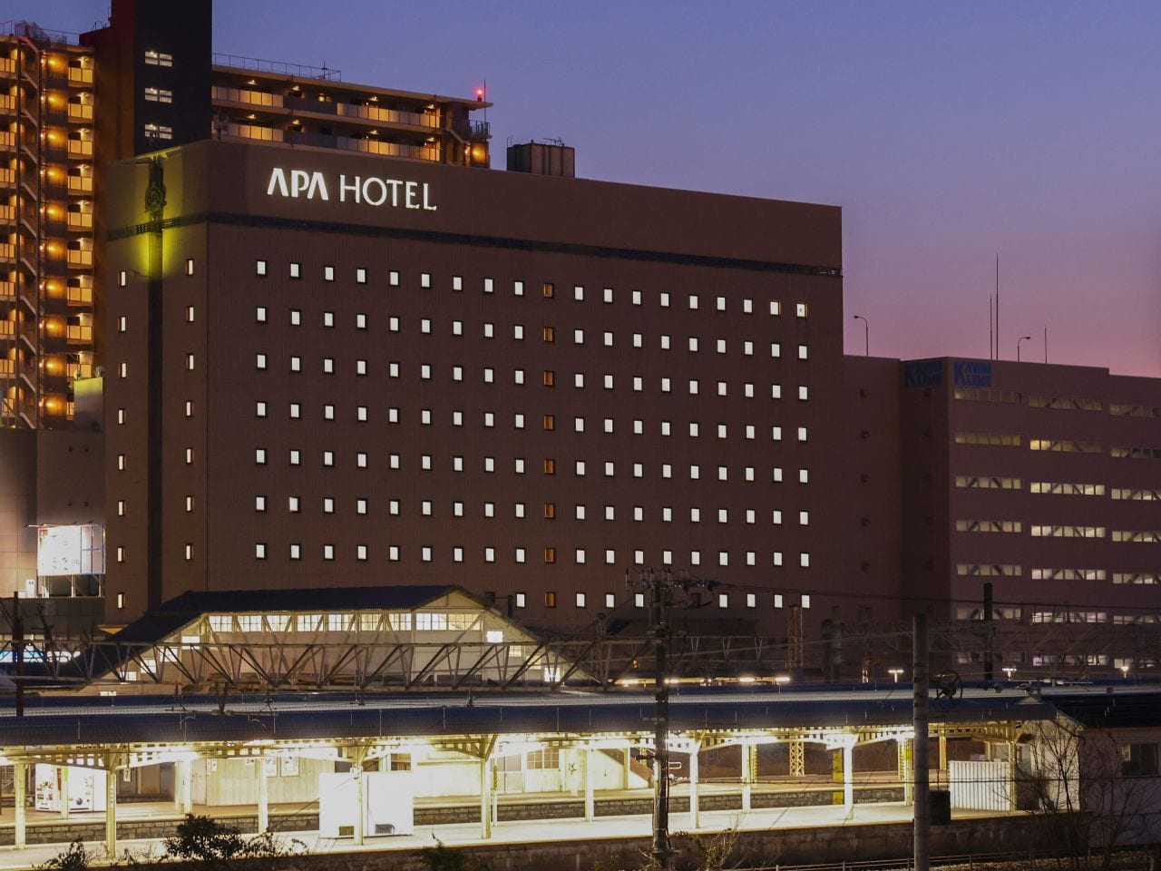 JR大垣駅からすぐ！トレインビューもご用意