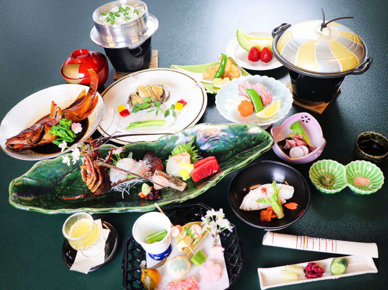 楽味会席（一例）