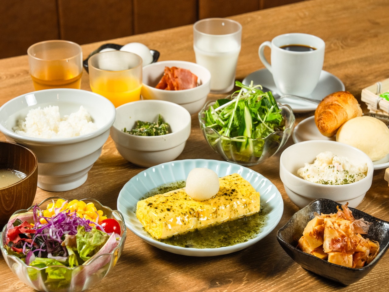  ■季節のあんかけだし巻き玉子